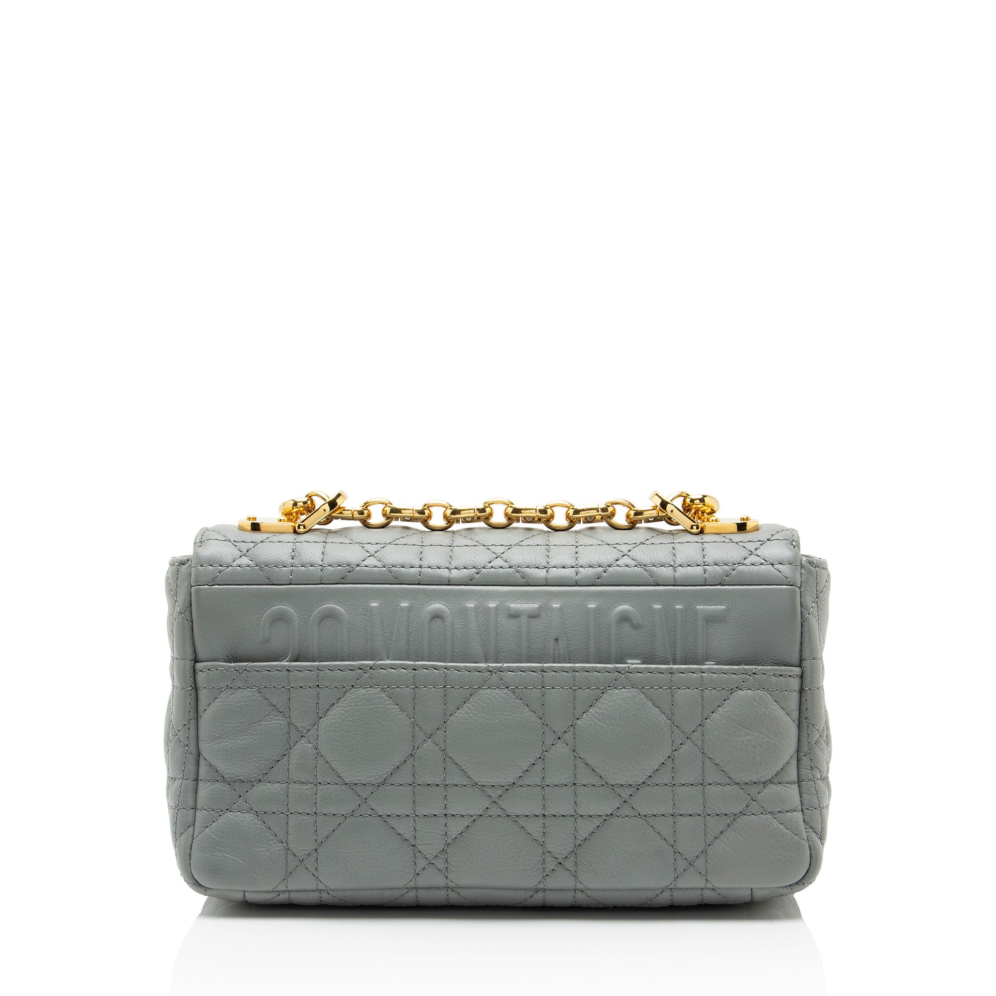 Dior Cannage Calfskin Caro Small Shoulder Bag