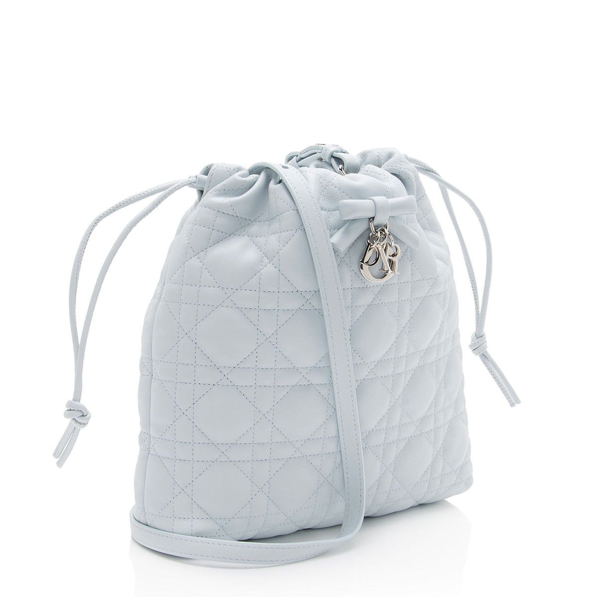 Dior Cannage Lambskin Adiorable Mini Bucket Bag
