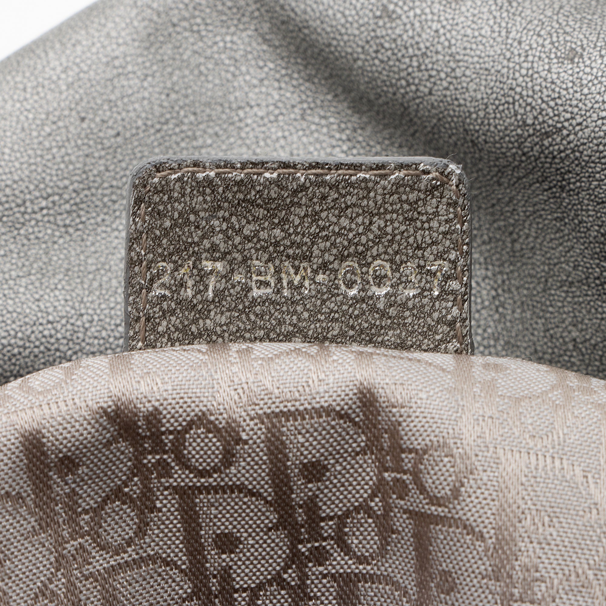 Dior Metallic Cannage Lambskin Flap Shoulder Bag