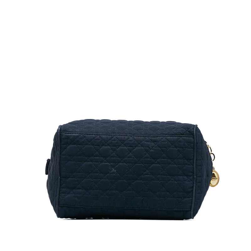 Dior Cannage Nylon Handbag (SHG-tl0AGD)