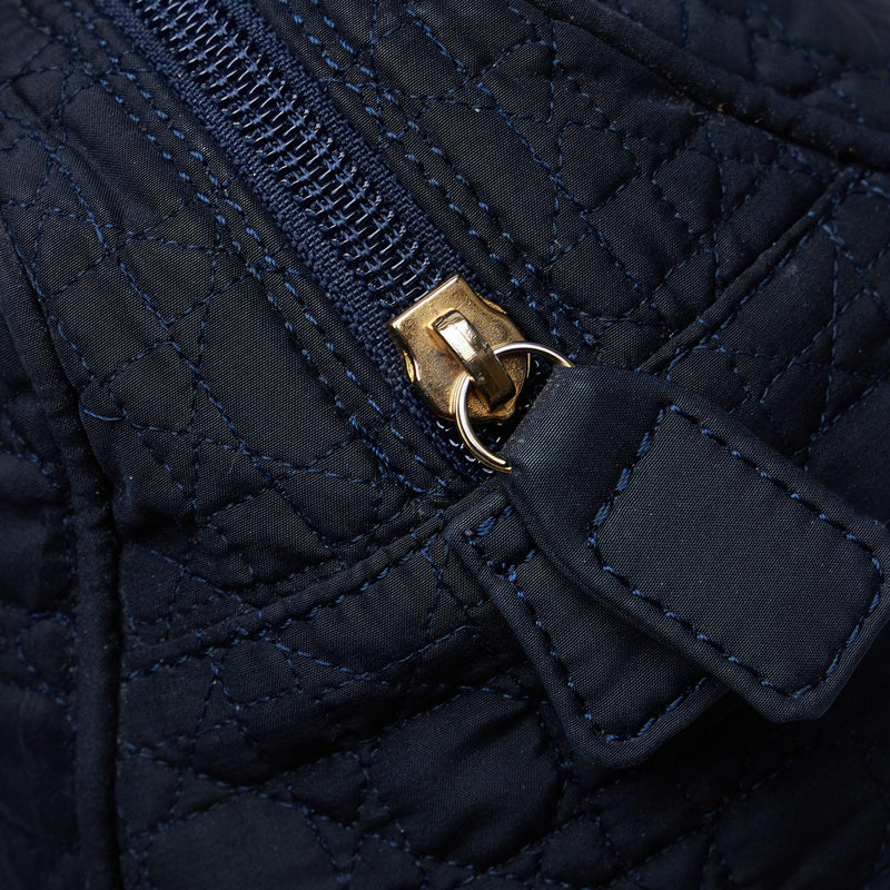 Dior Cannage Nylon Handbag (SHG-tl0AGD)