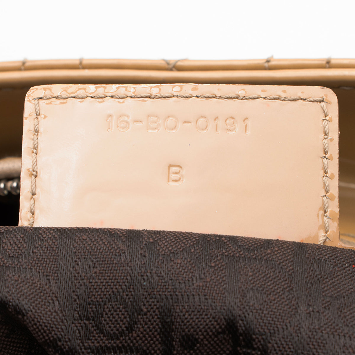 Dior Cannage Patent Leather Lady Dior Large Tote