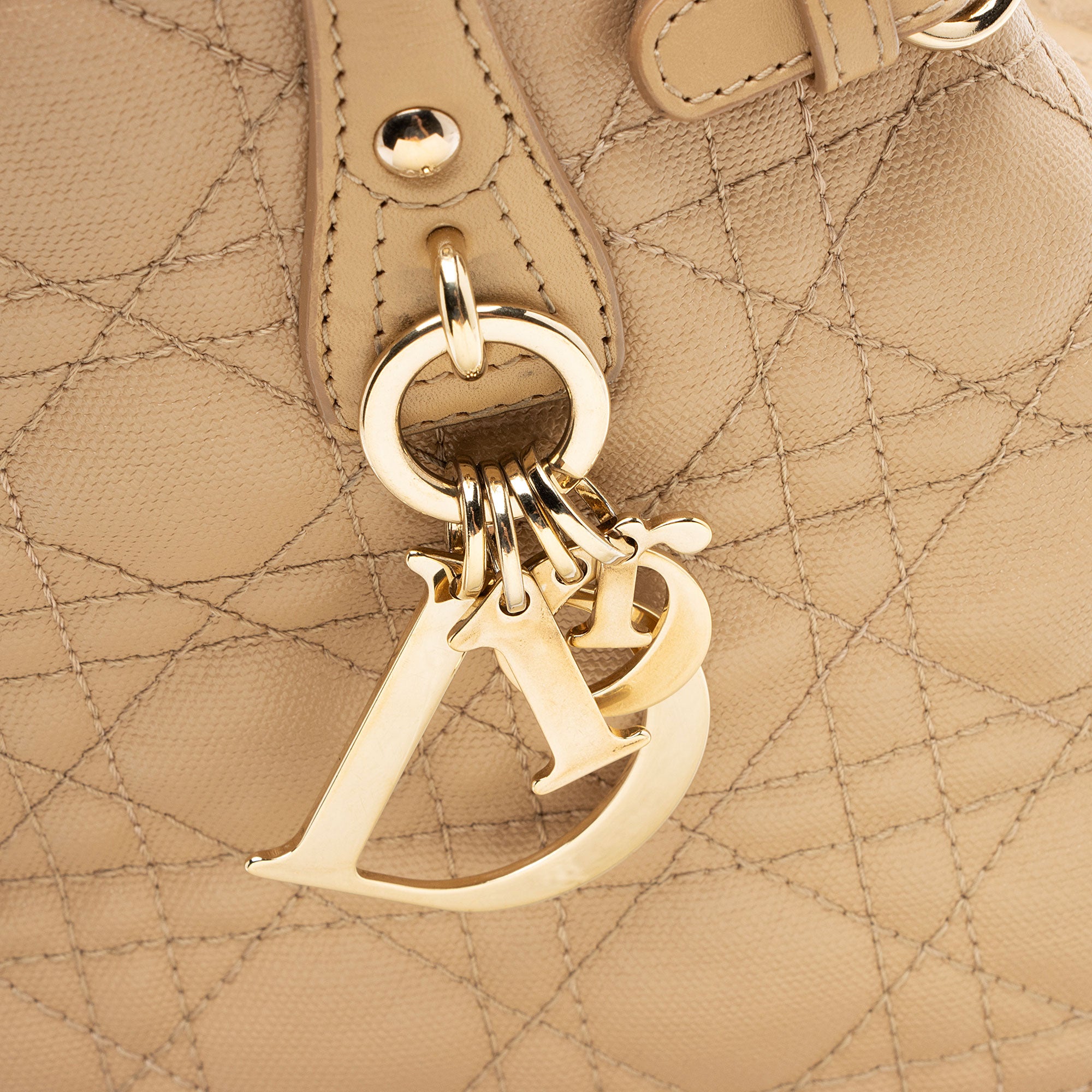 Dior Coated Canvas Panarea Small Tote