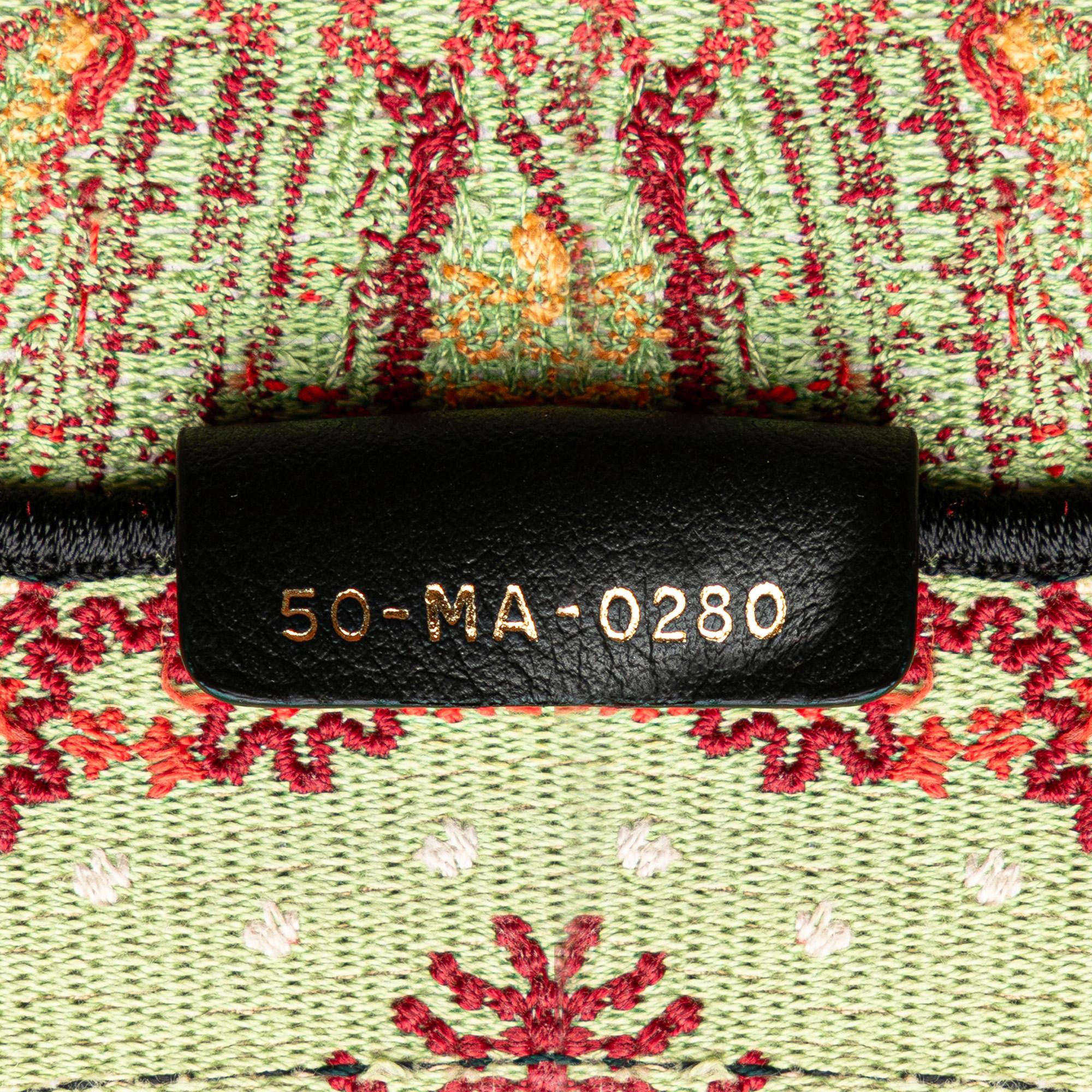 Dior Cruise Large Lights Embroidered Multicolor Canvas Book Tote (SHG-FQZtOd)