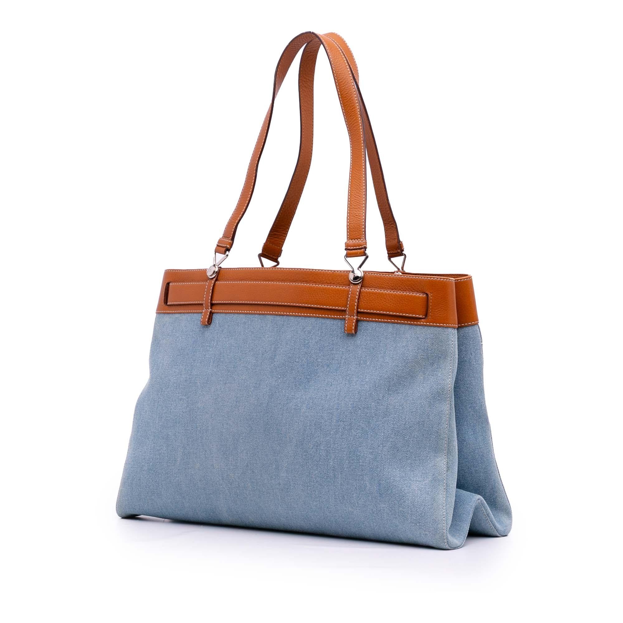 Dior Denim Jeans Pocket Tote