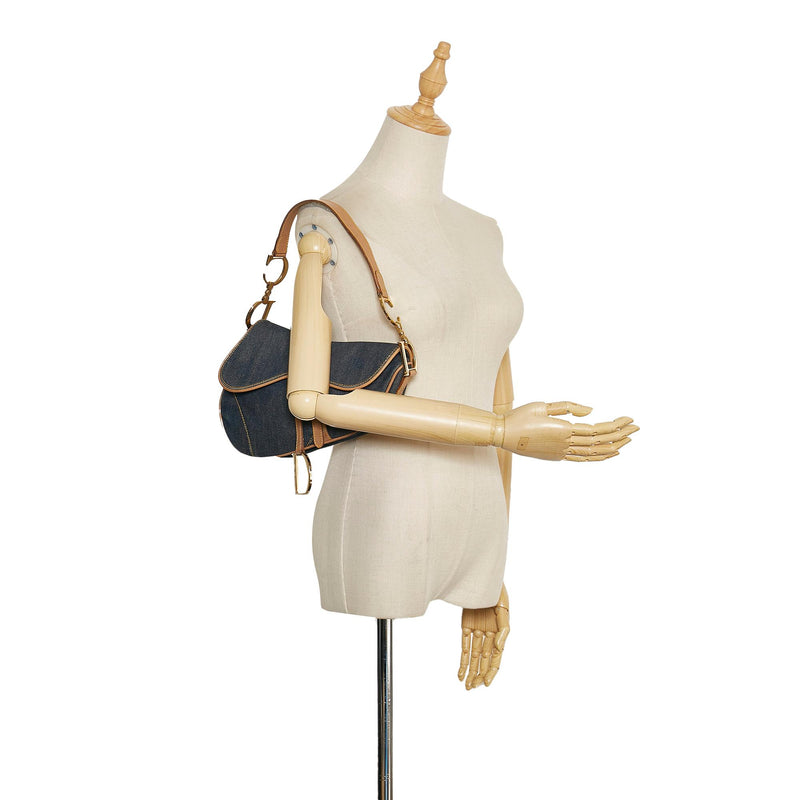 Dior Denim Saddle Bag (SHG-35475)