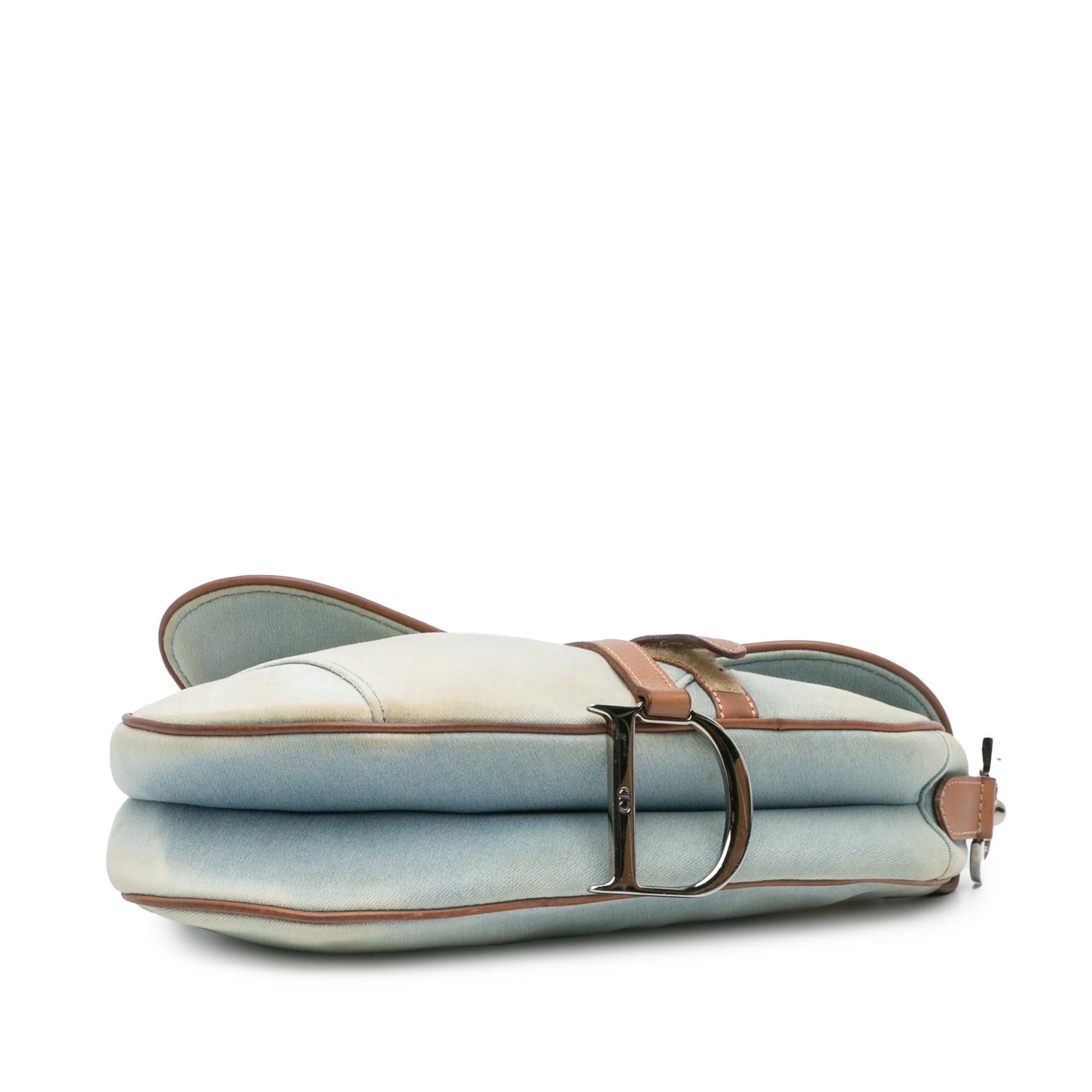 Dior Denim Saddle bag