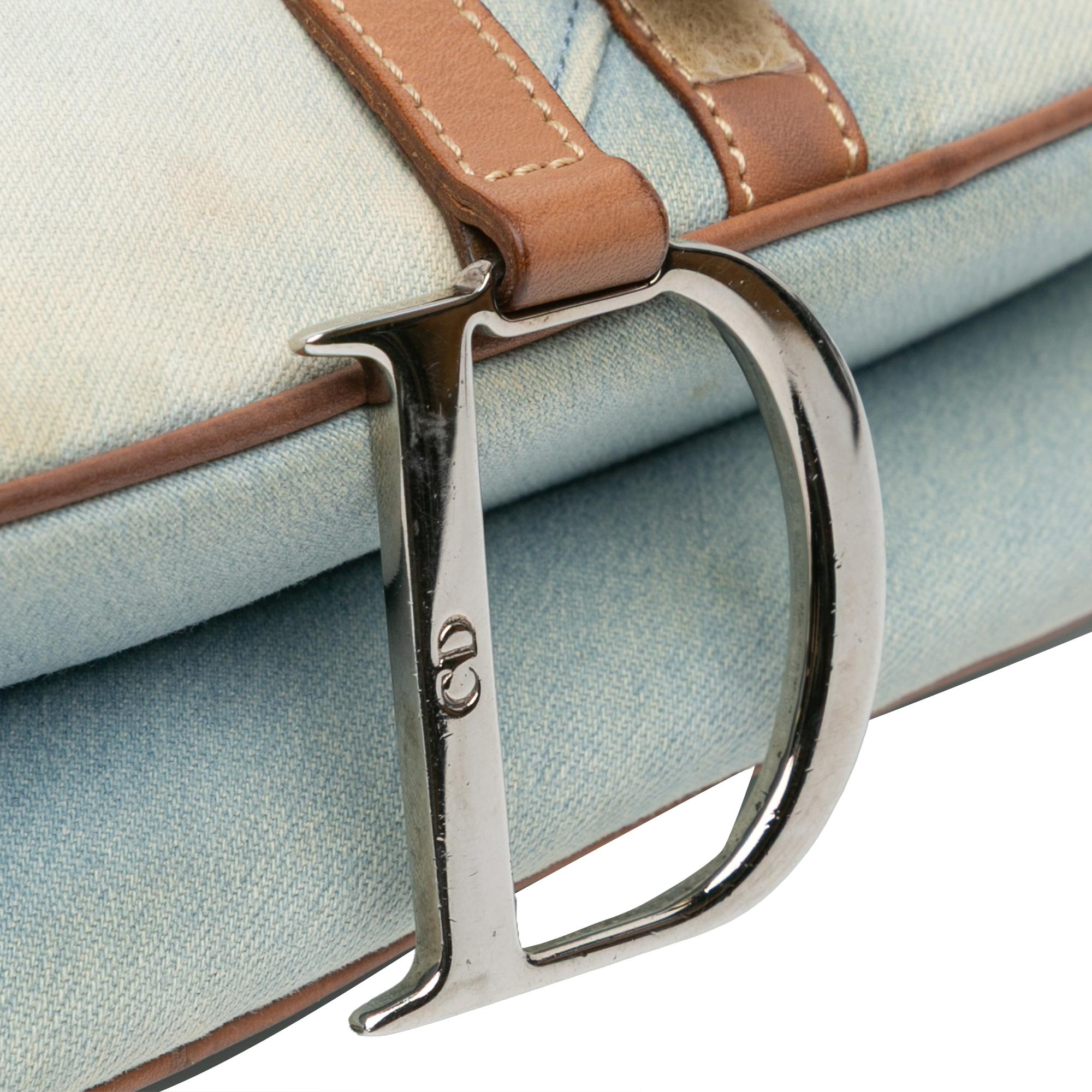 Dior Denim Saddle bag