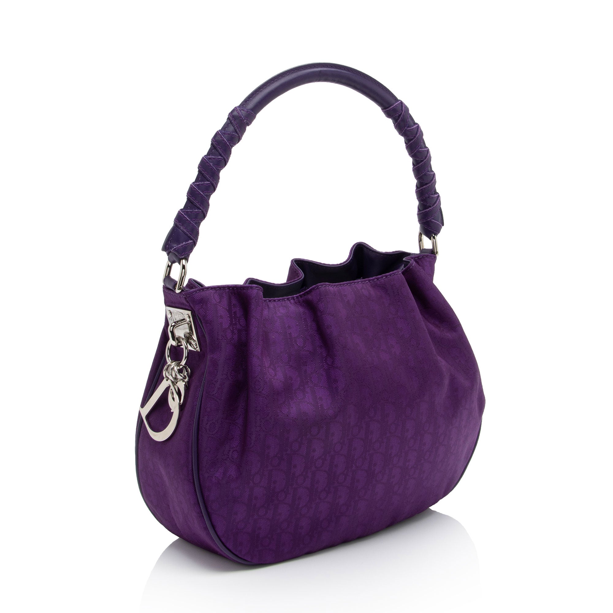 Dior Diorissimo Nylon Lovely Medium Hobo (SHF-3eESD8)