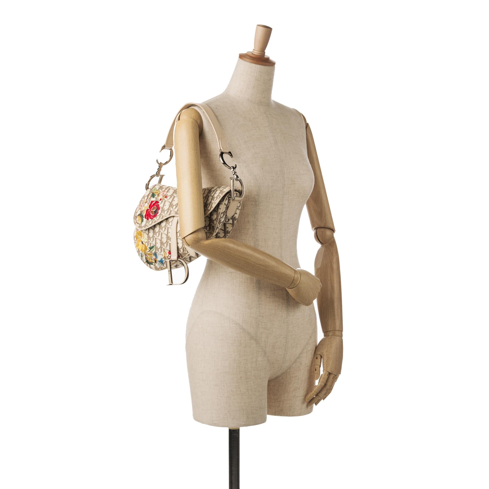 Dior Diorissimo Romantique Saddle Bag (SHG-AojyLC)