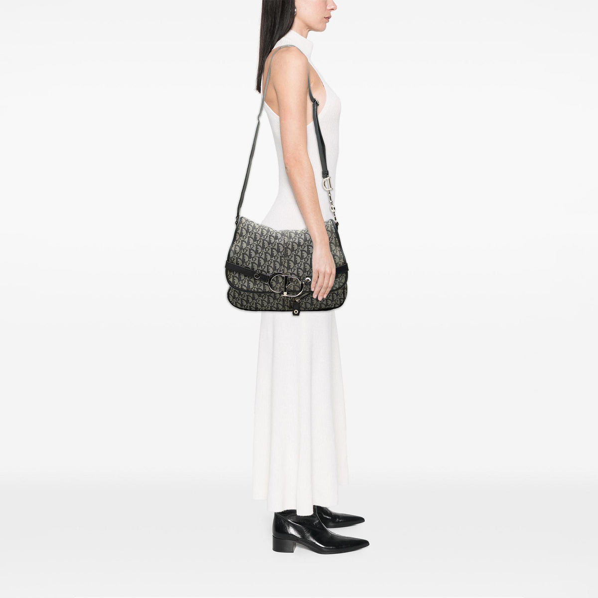 Dior Diorissimo Trotter Canvas Messenger Bag