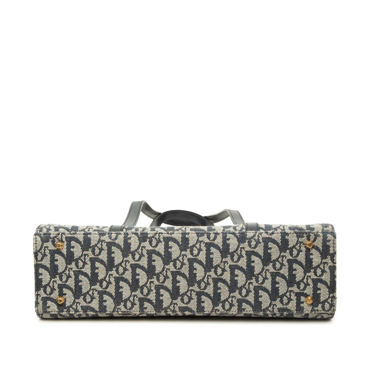 Dior Diorissimo Trotter Canvas Saddle Shoulder Bag