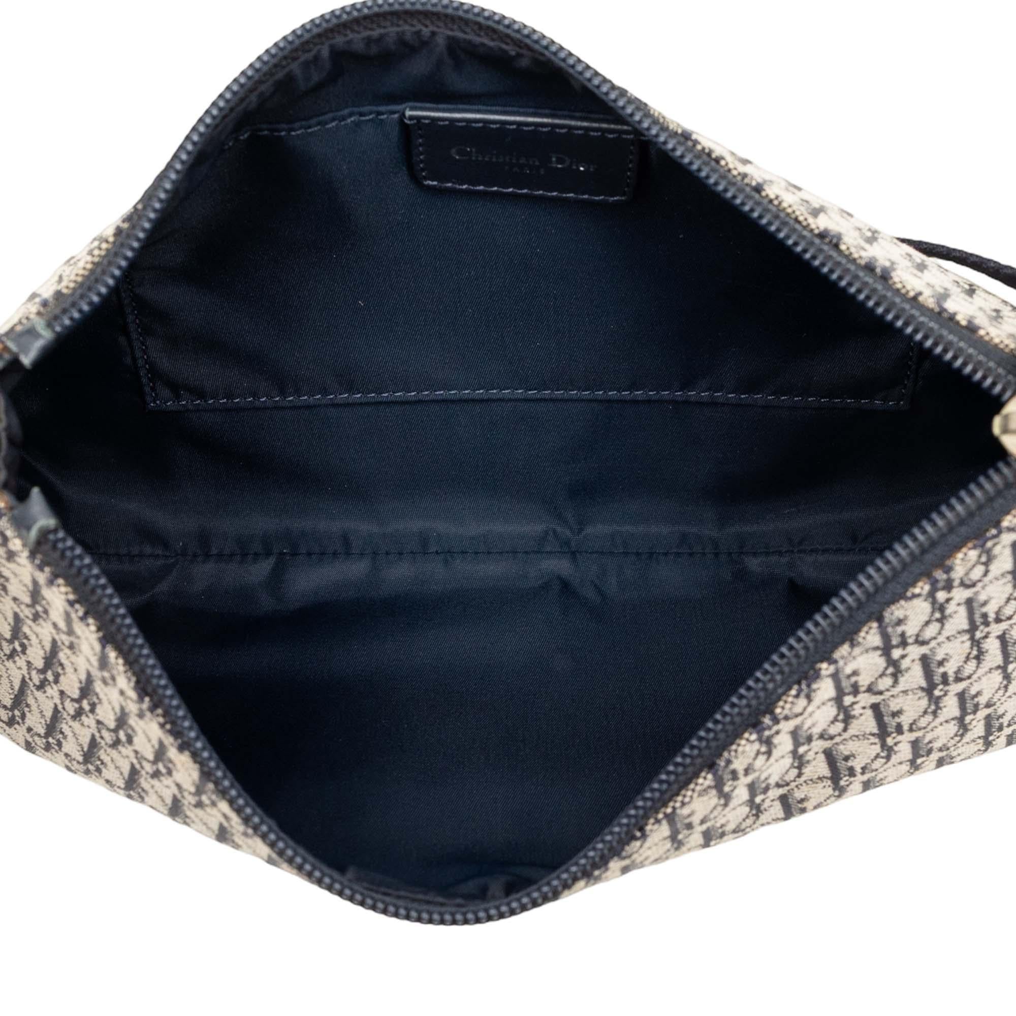 Dior Diorissimo Trotter Canvas Shoulder Bag