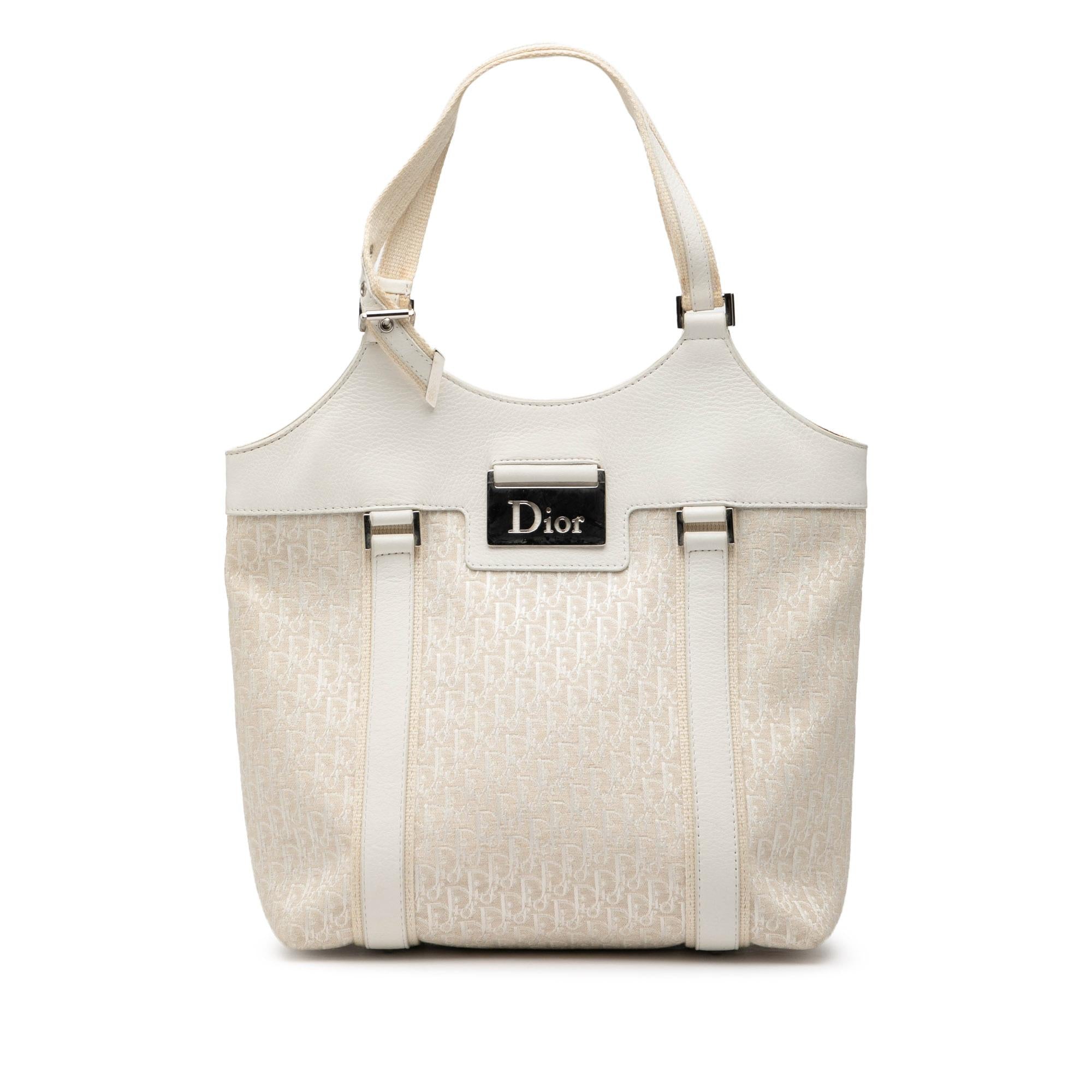 Dior Diorissimo Trotter Canvas Street Chic Tote