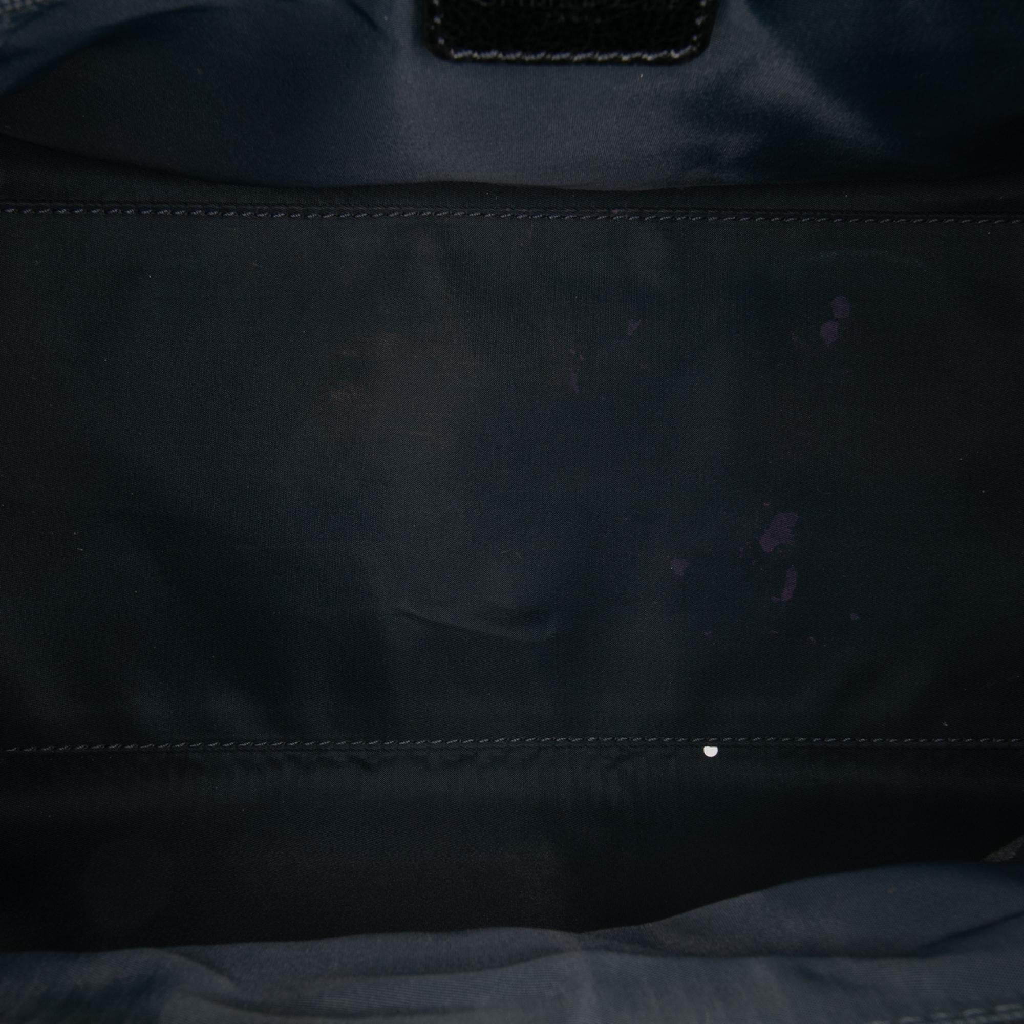 Dior Diorissimo Trotter Denim Flight Boston Bag