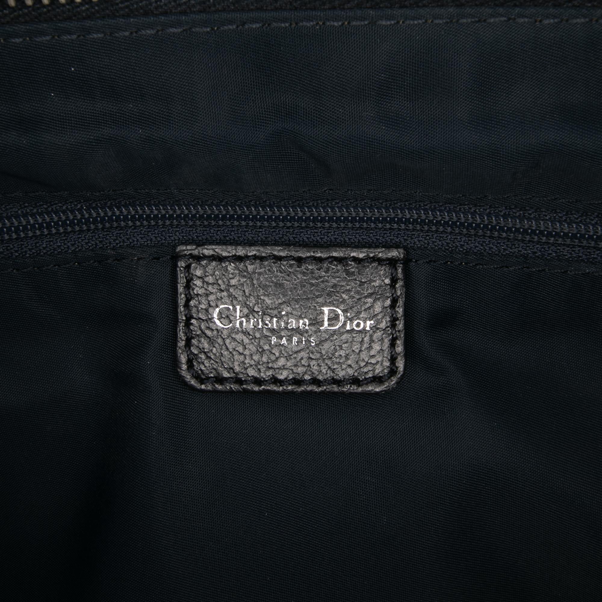 Dior Diorissimo Trotter Denim Flight Boston Bag