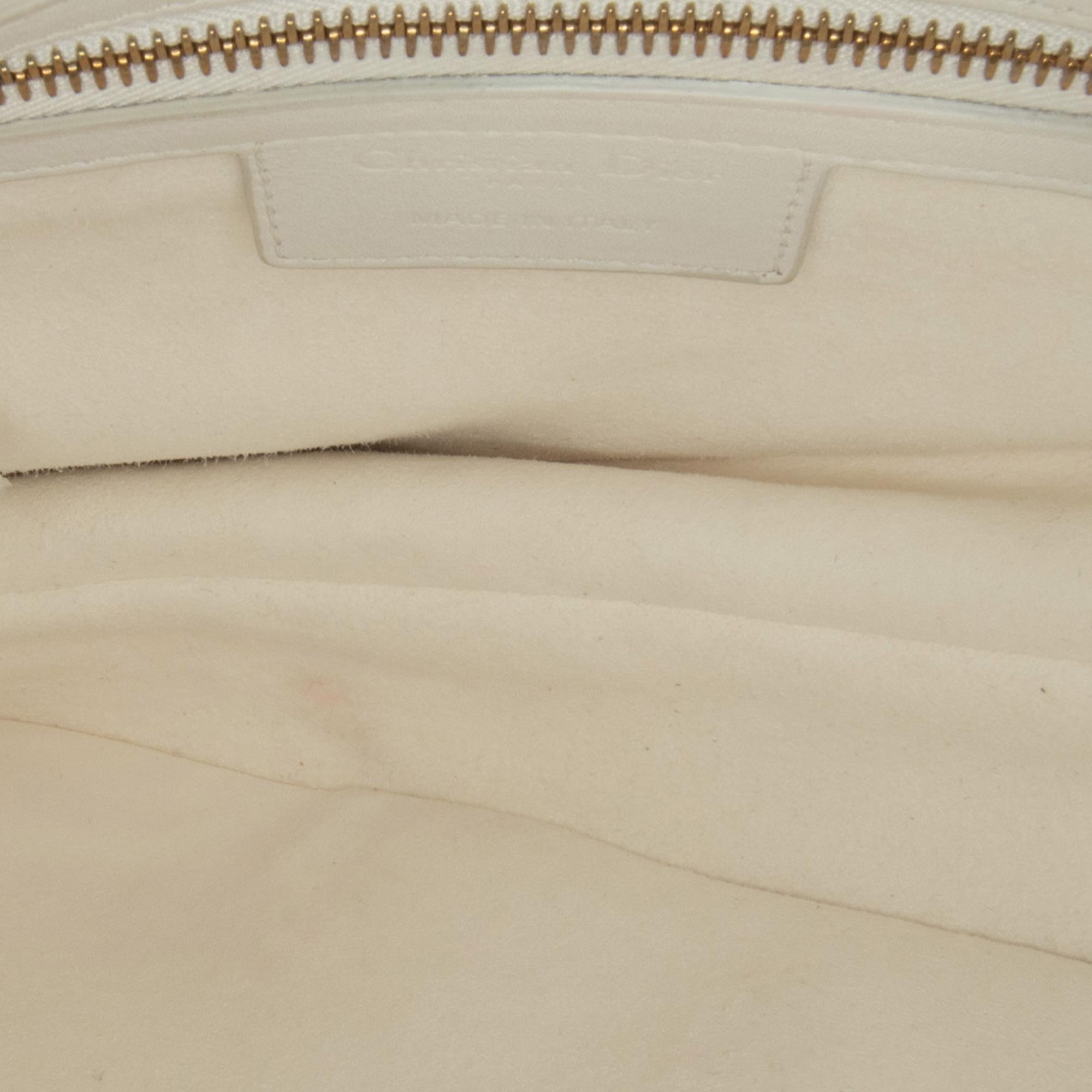 Dior Embossed Leather Oblique Saddle Bag (SHG-hIXCgH)