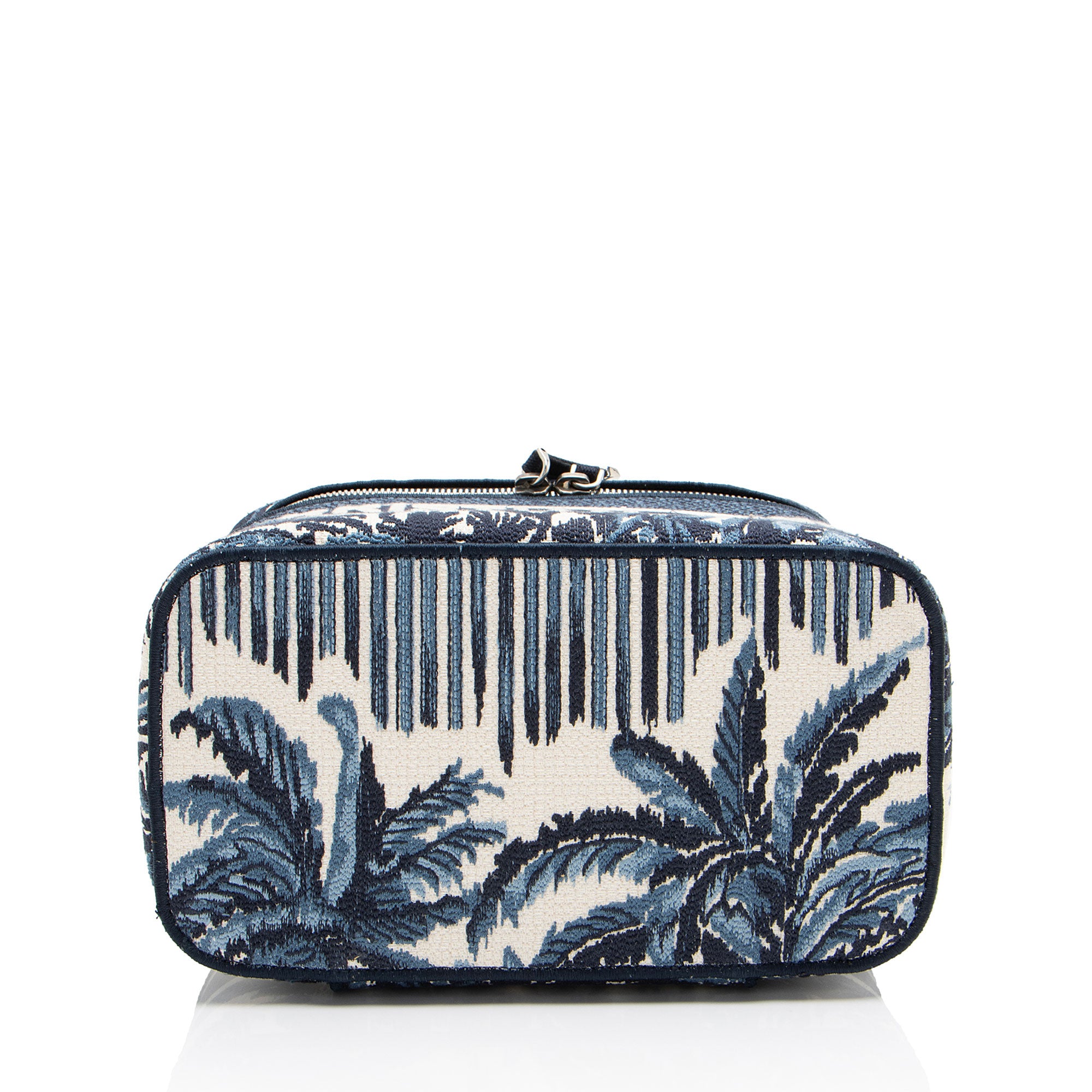 Dior Embroidered Palms Canvas Diortravel Vanity Case (SHF-UtXjlH)