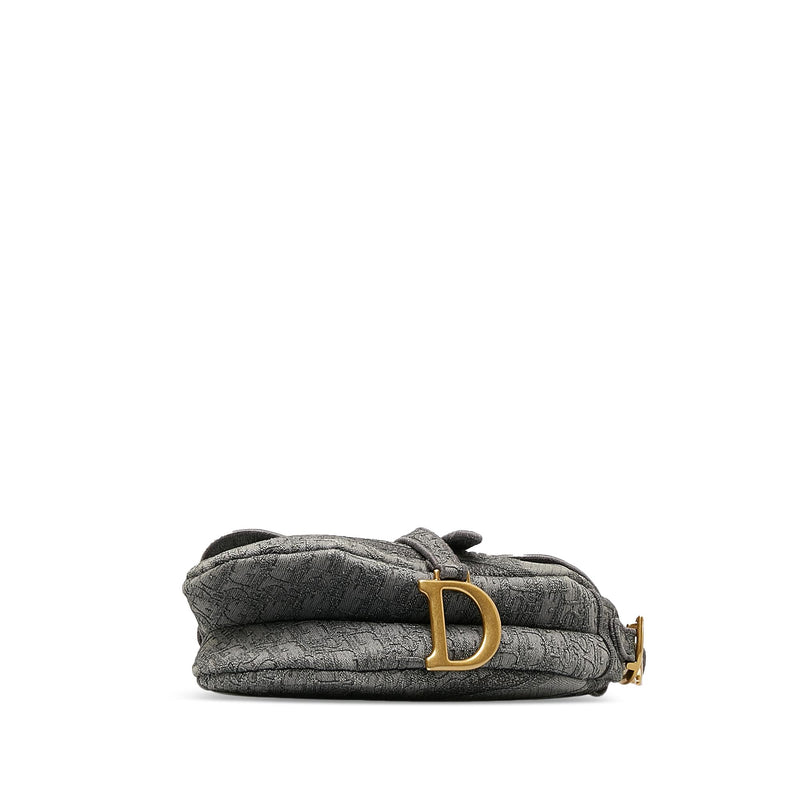 Dior Embroidered Saddle Bag (SHG-7a84hS)