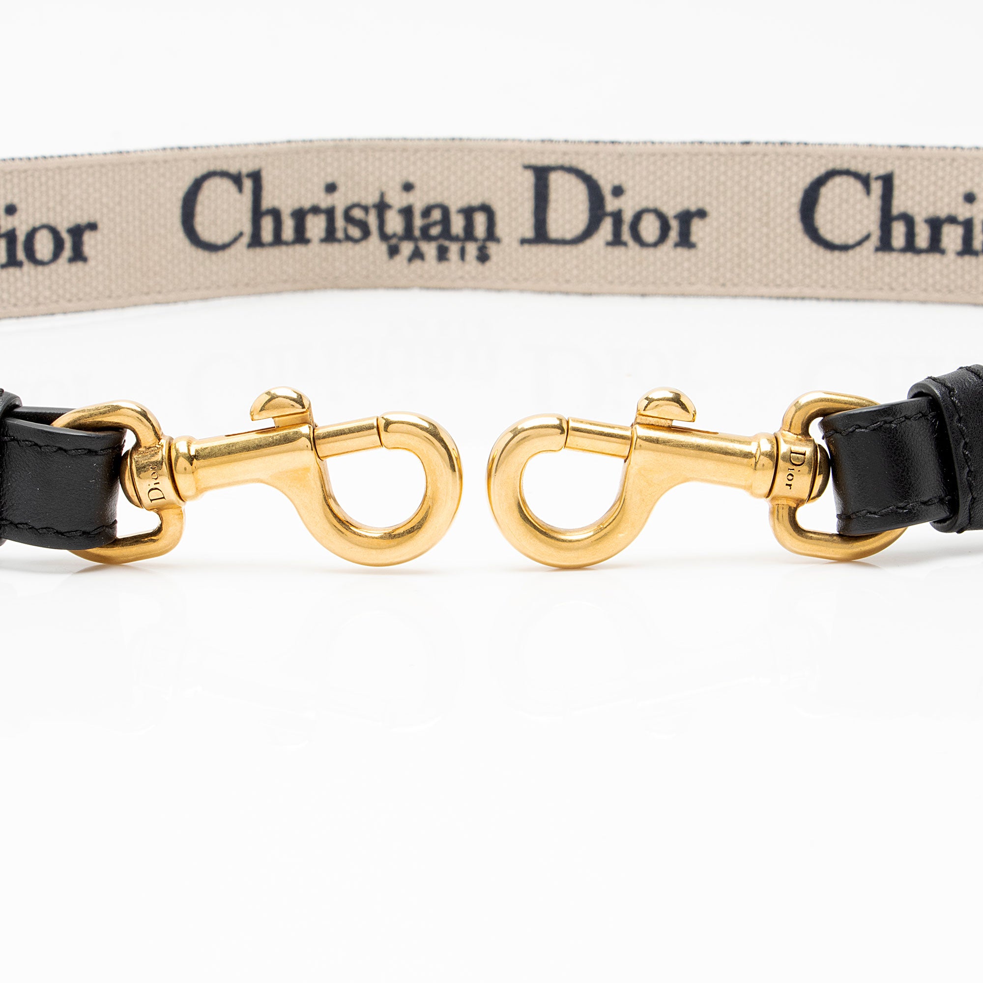 Dior Embroidered Thin Shoulder Strap