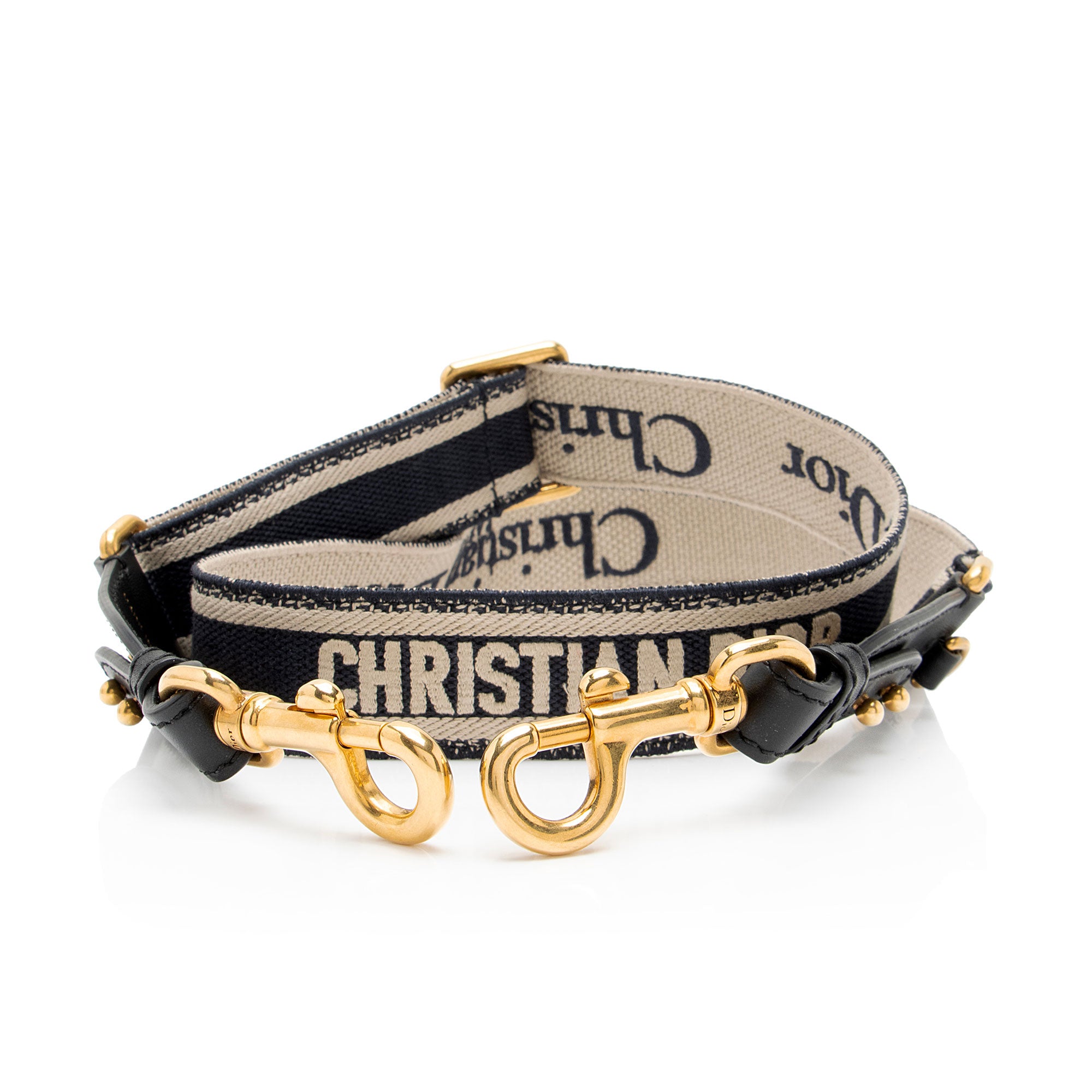 Dior Embroidered Thin Shoulder Strap