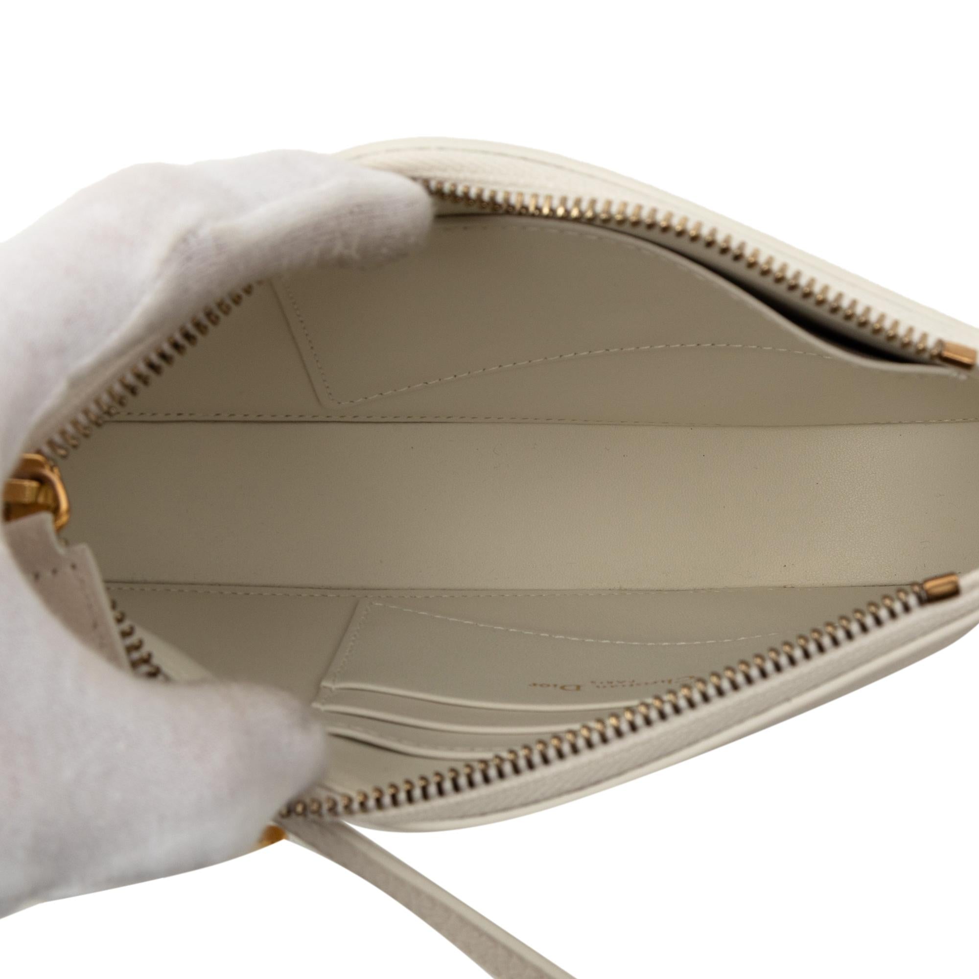 Dior Goatskin Saddle Rodeo Pouch