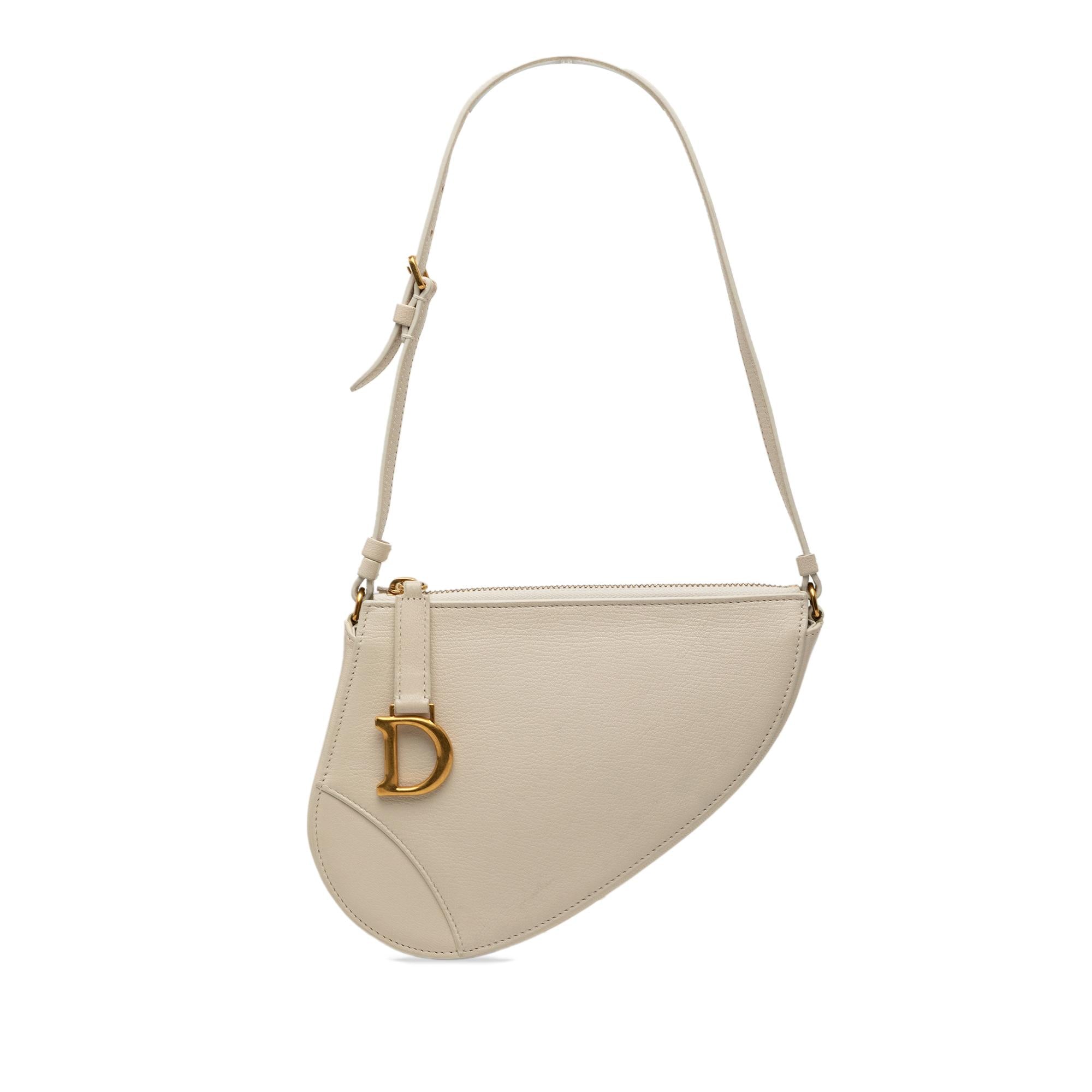Dior Goatskin Saddle Rodeo Pouch
