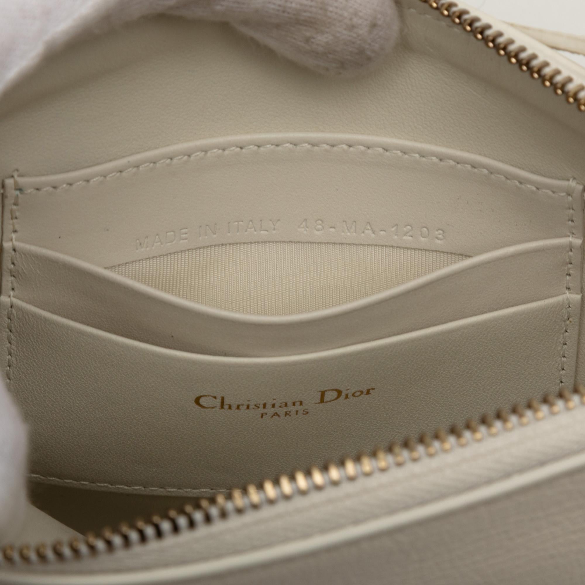 Dior Goatskin Saddle Rodeo Pouch