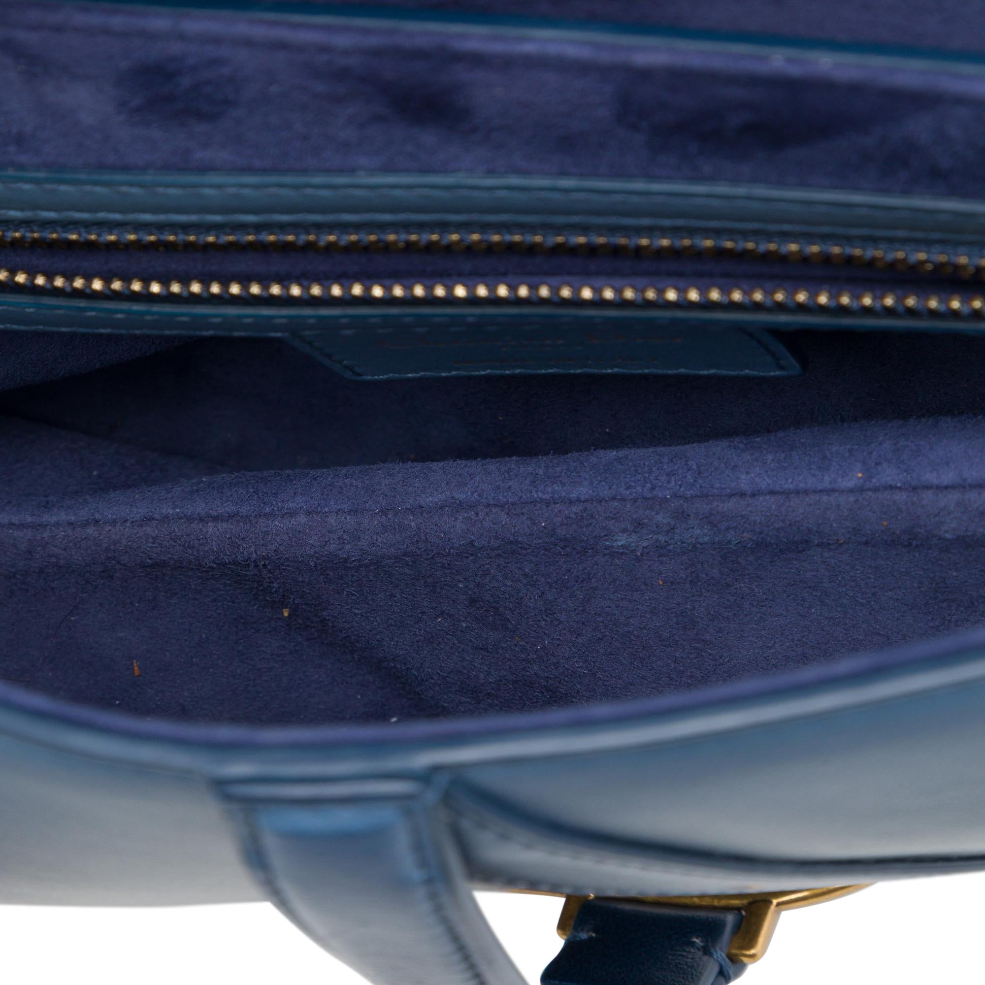 Dior Gradient Calfskin Saddle Bag