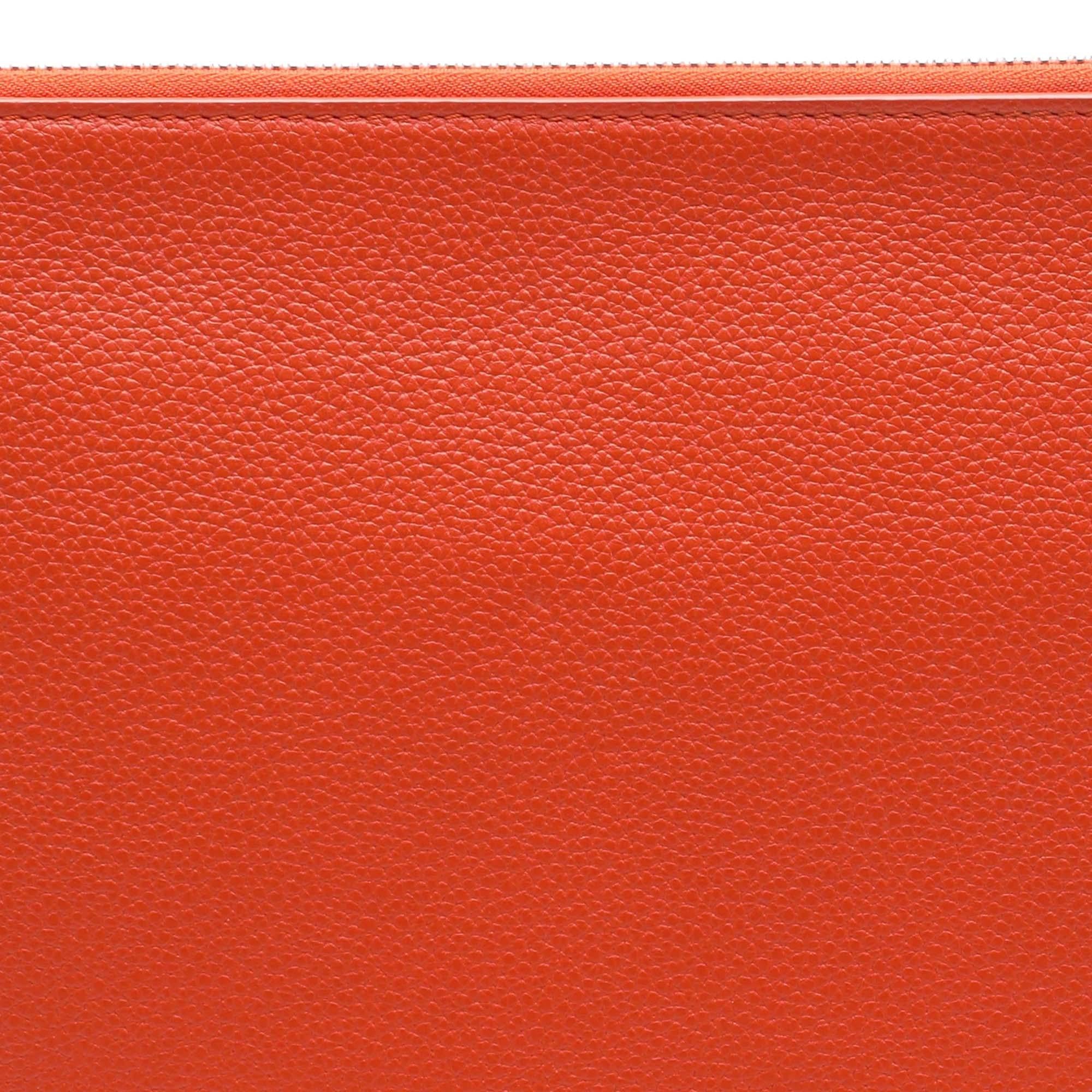 Dior Grained Calfskin Atelier Clutch