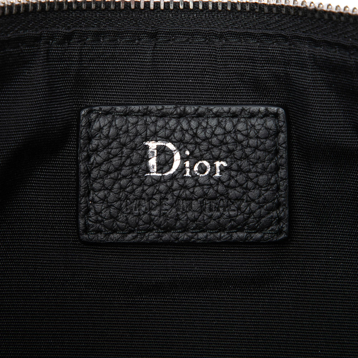 Dior Grained Calfskin Atelier Clutch
