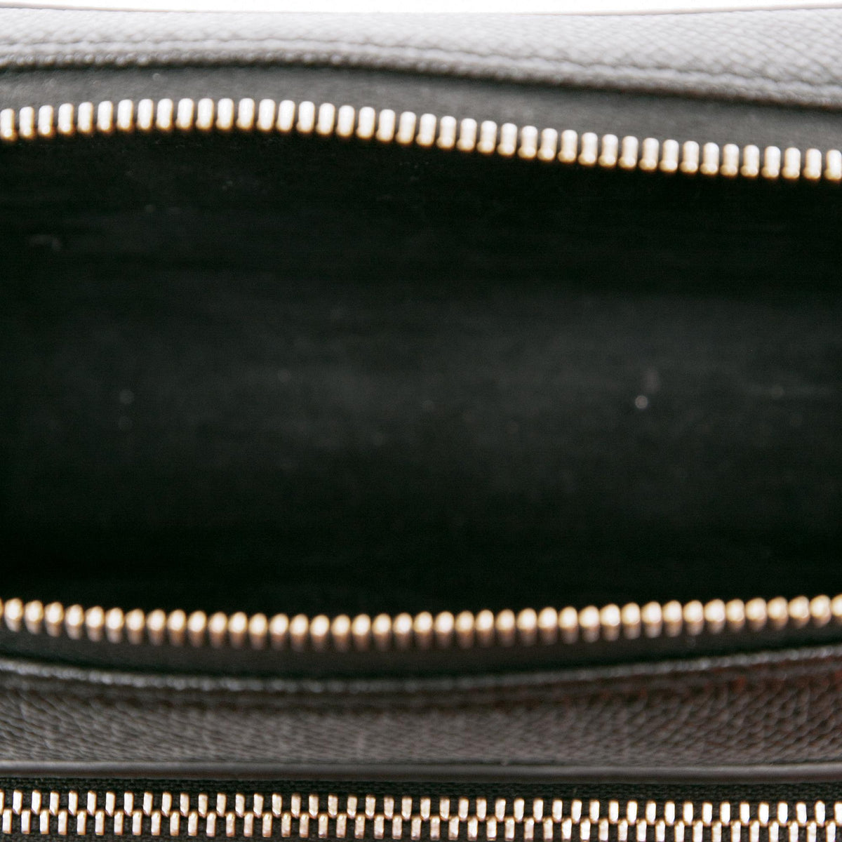 Dior Grained Calfskin Caro Double Pouch