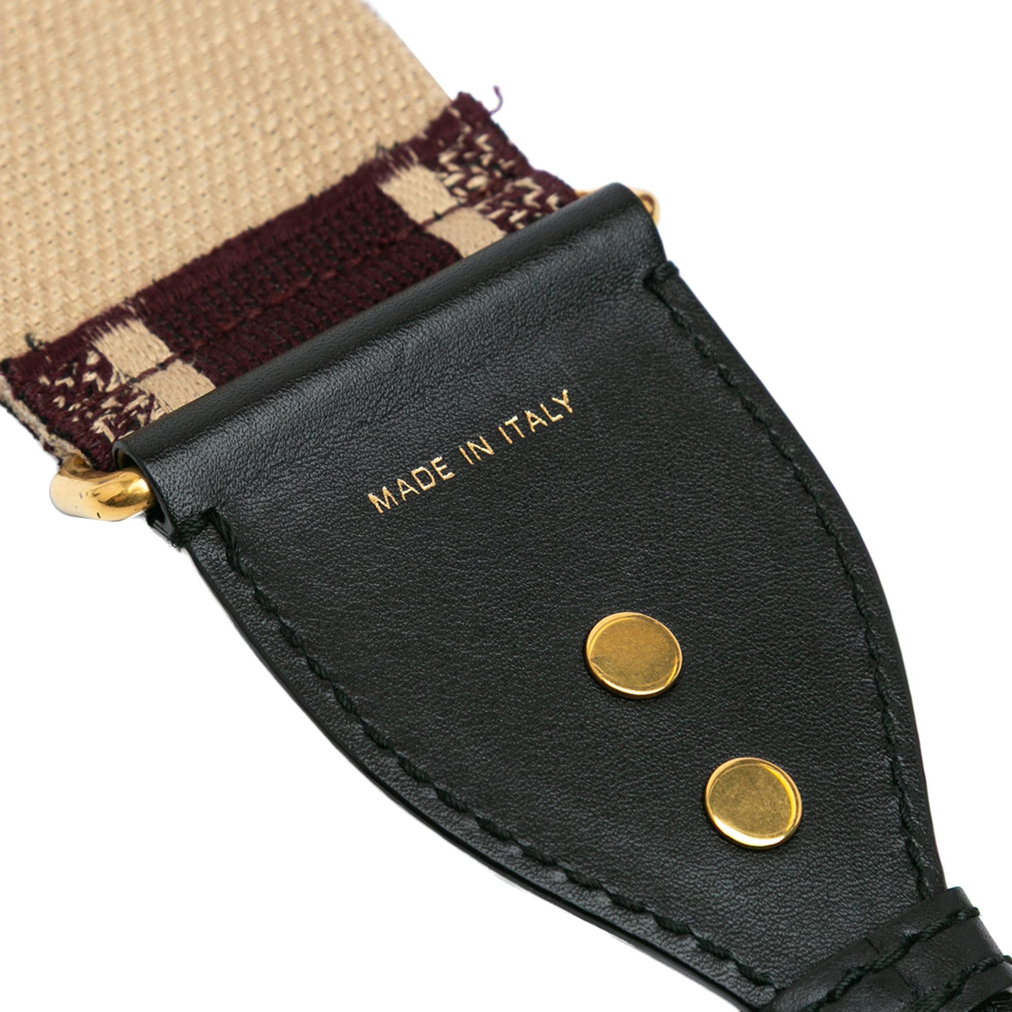 Dior Grained Calfskin Saddle Bag