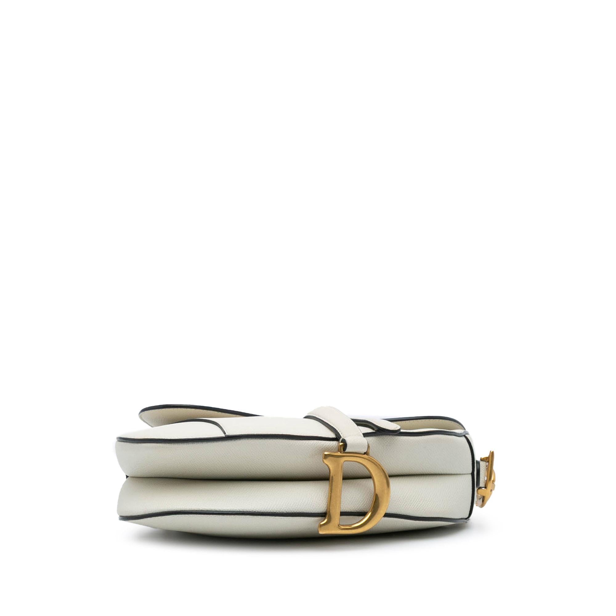 Dior Grained Calfskin Saddle Bag