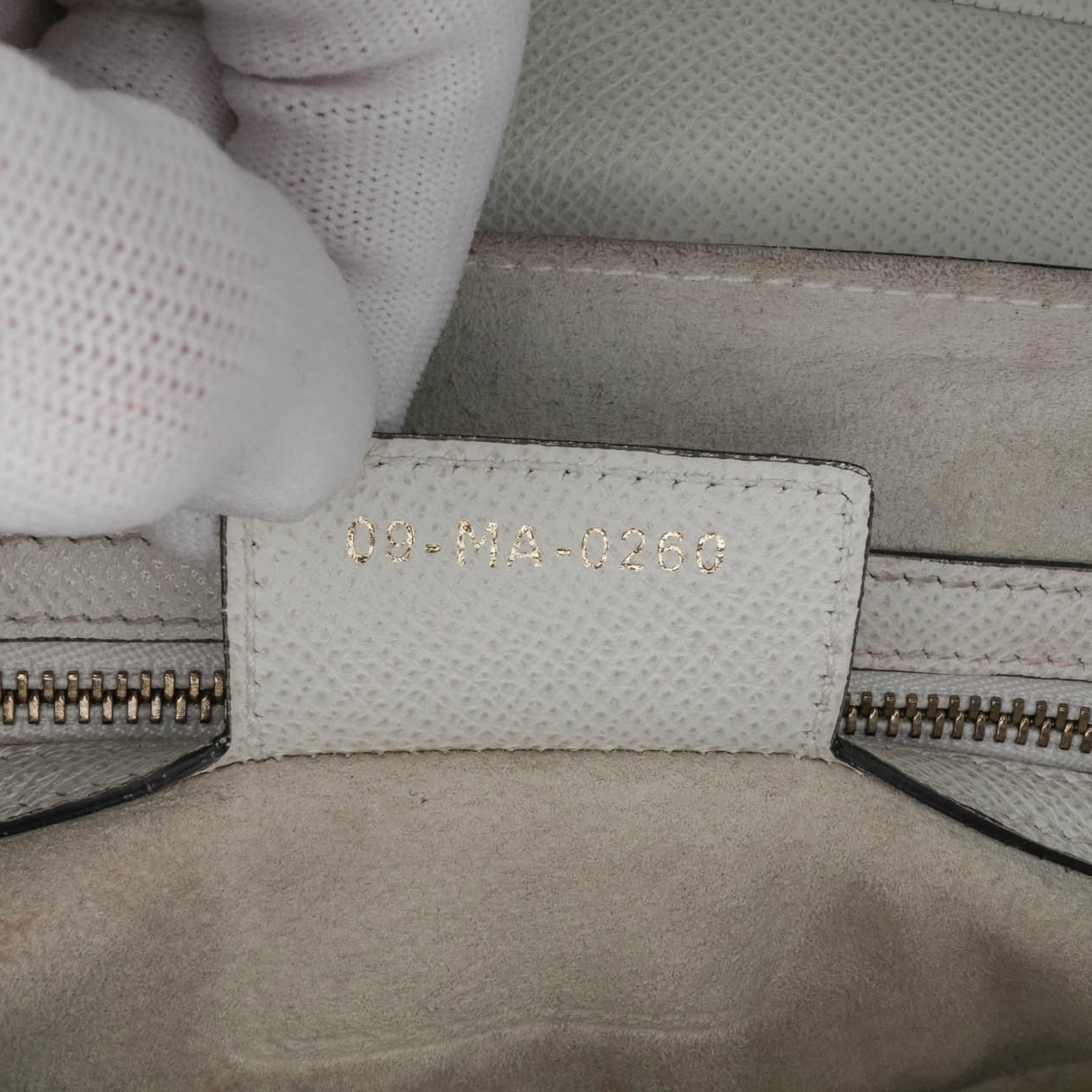 Dior Grained Calfskin Saddle Bag