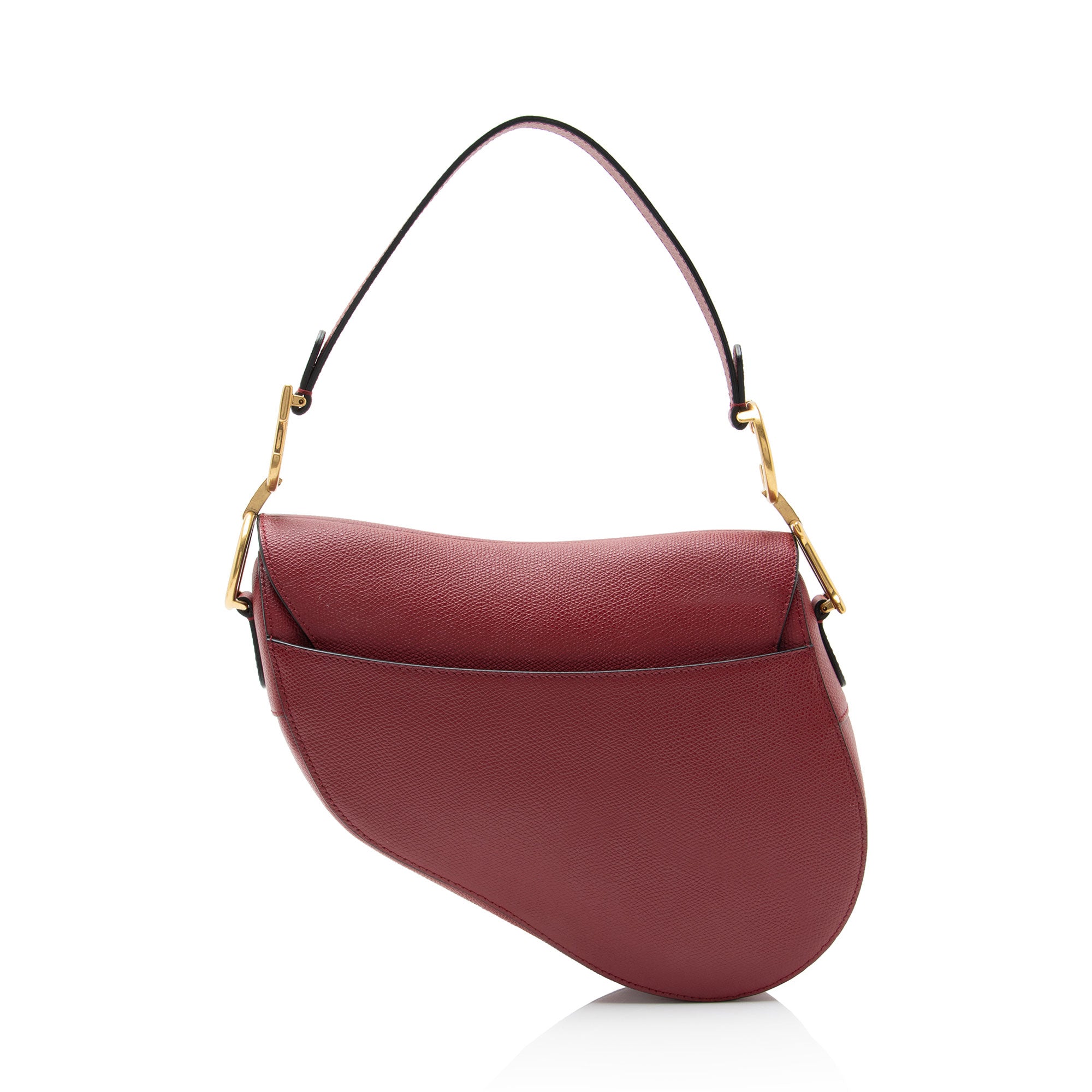 Dior Grained Calfskin Saddle Bag