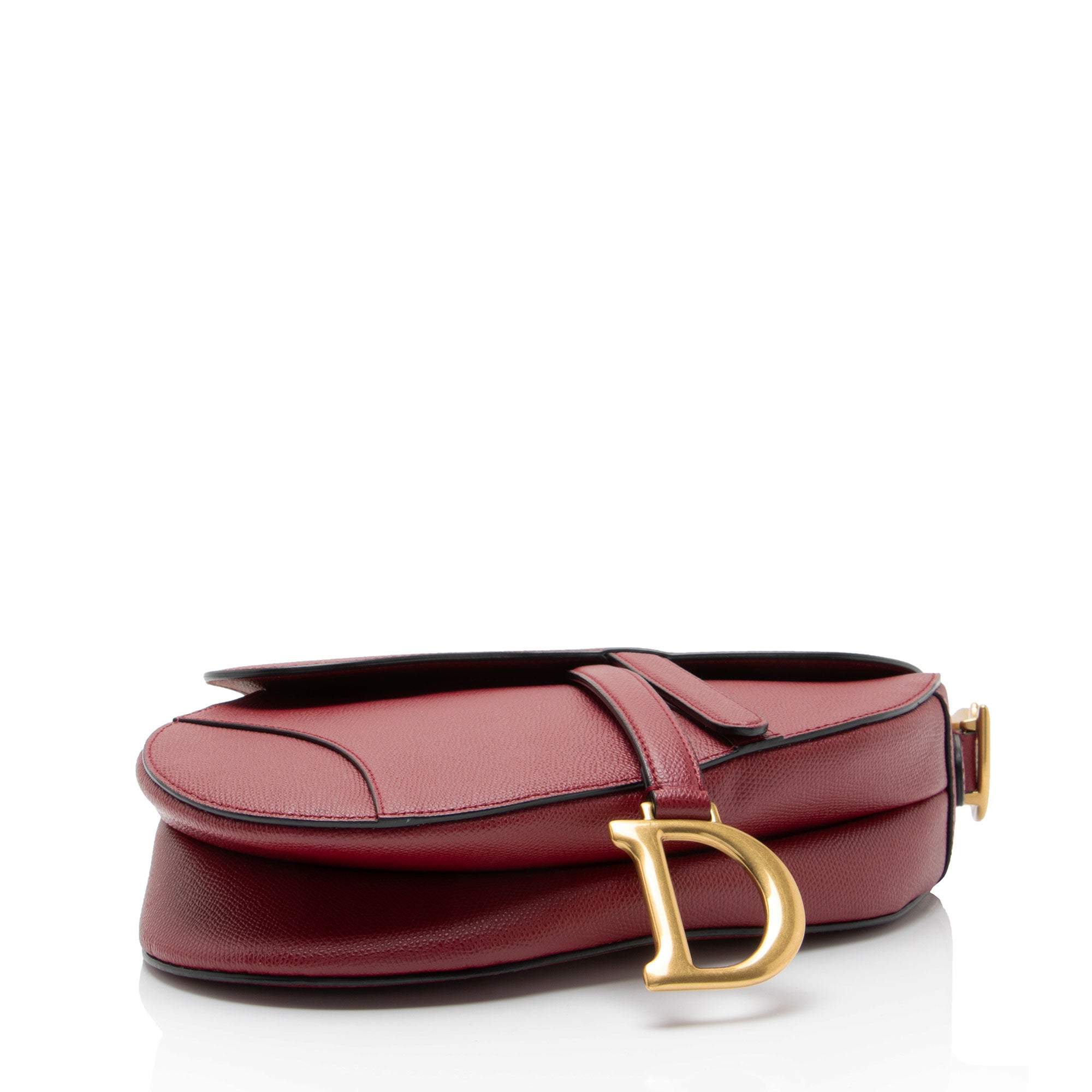 Dior Grained Calfskin Saddle Bag