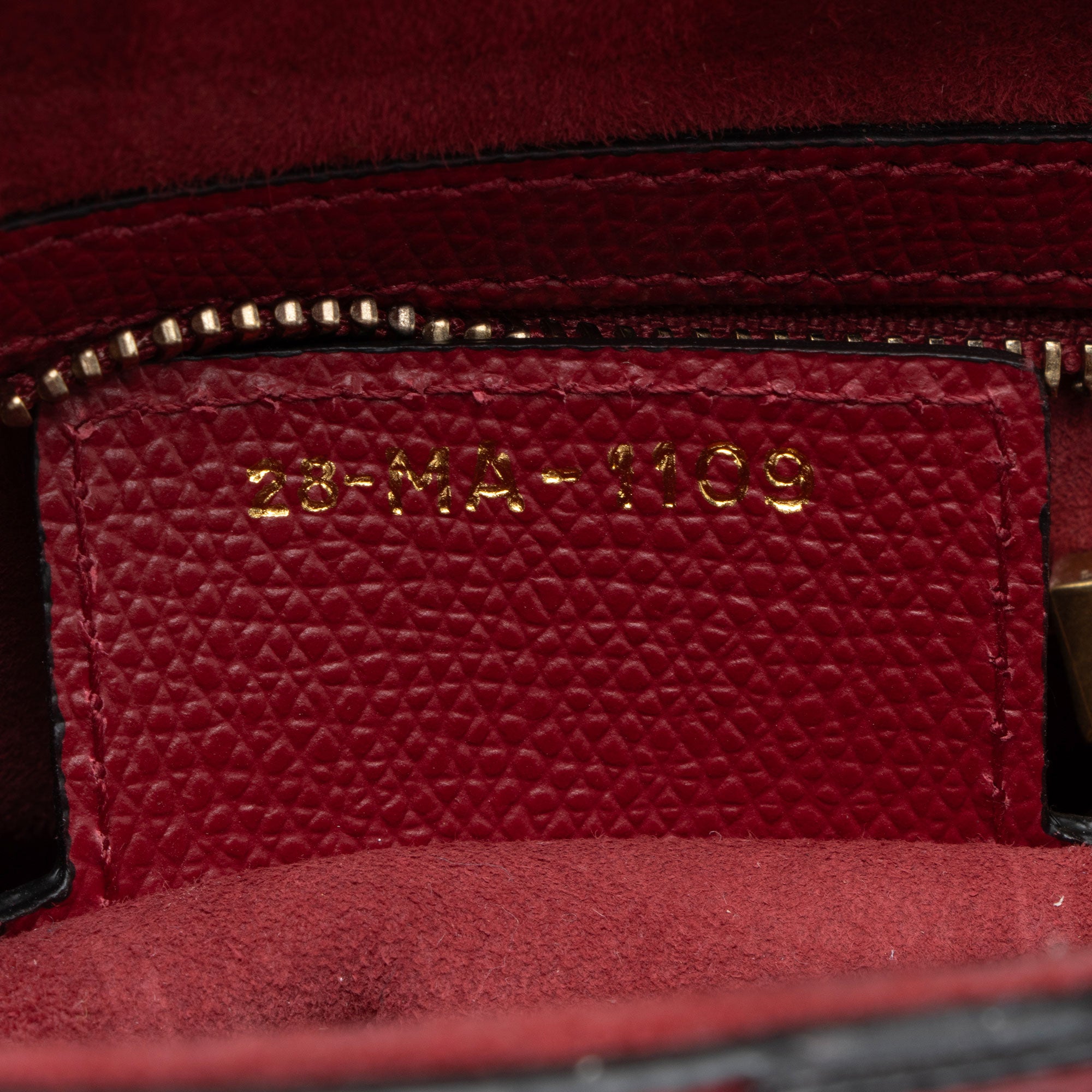 Dior Grained Calfskin Saddle Bag