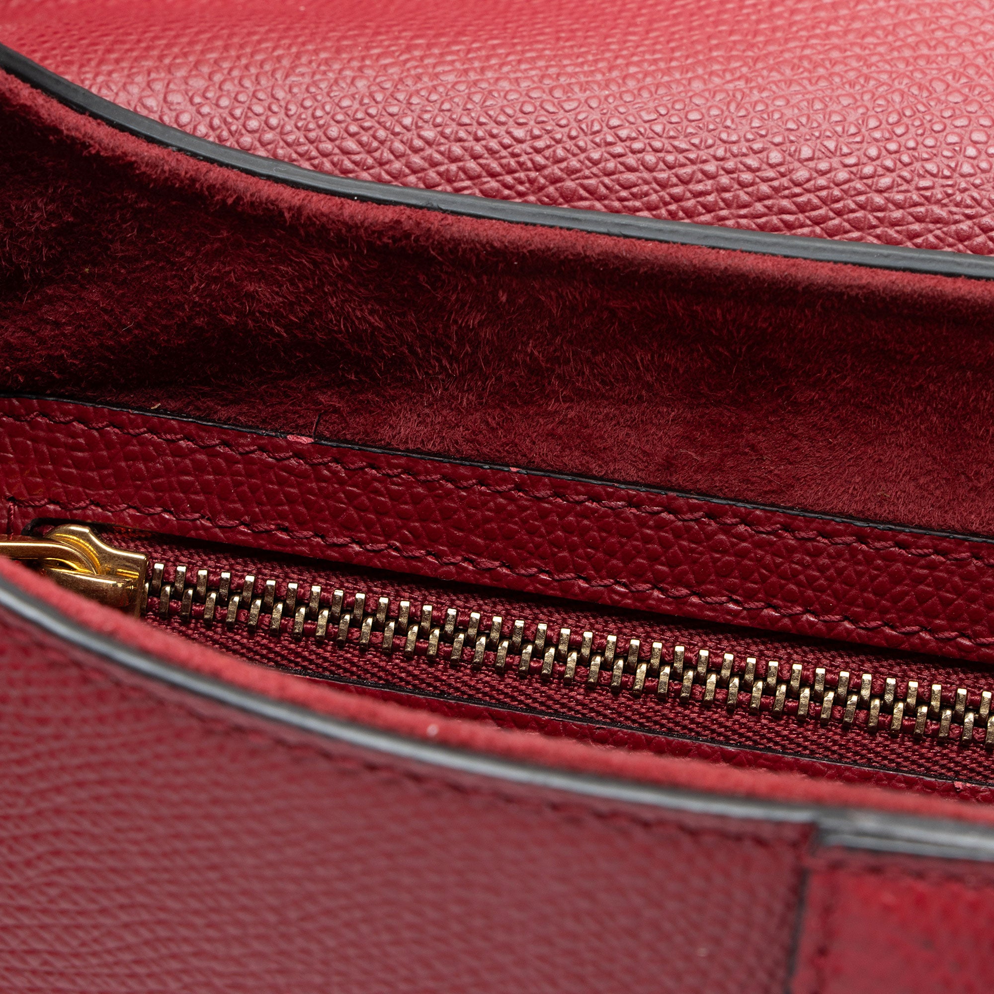 Dior Grained Calfskin Saddle Bag
