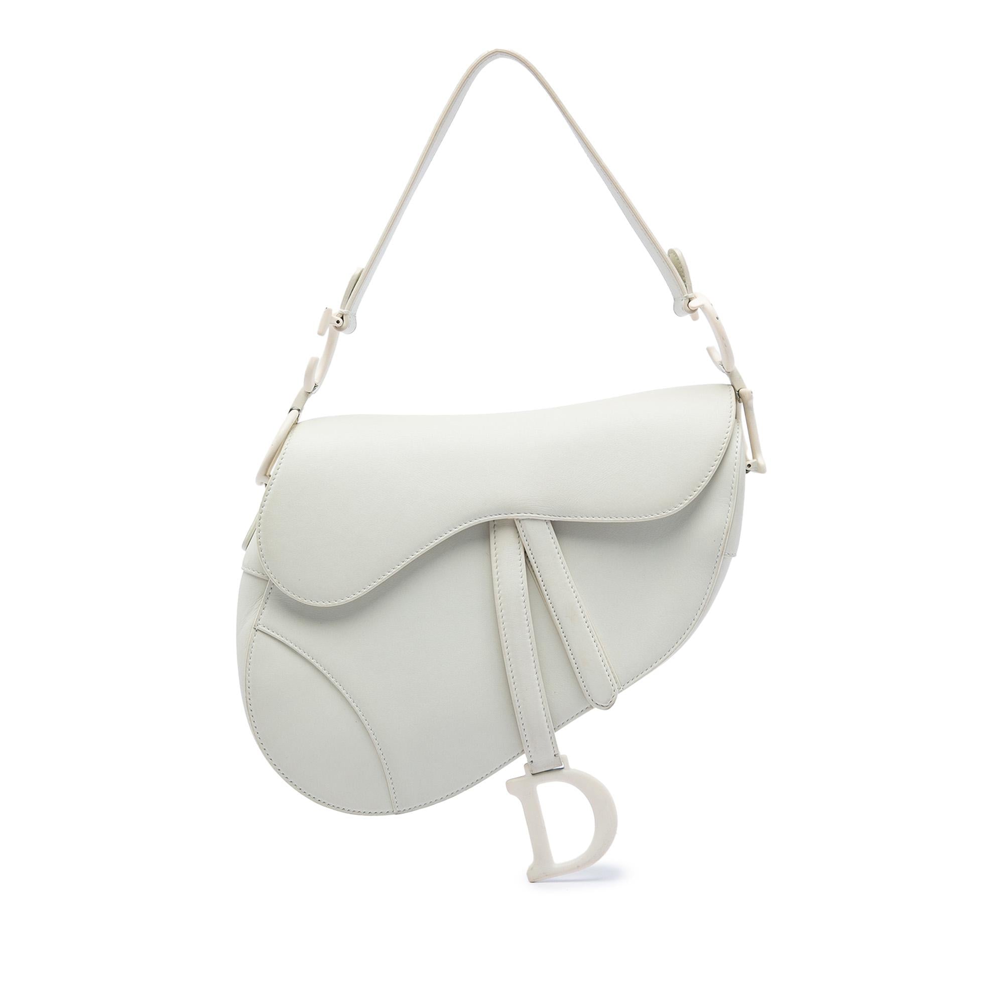 Dior Grained Calfskin Saddle Bag