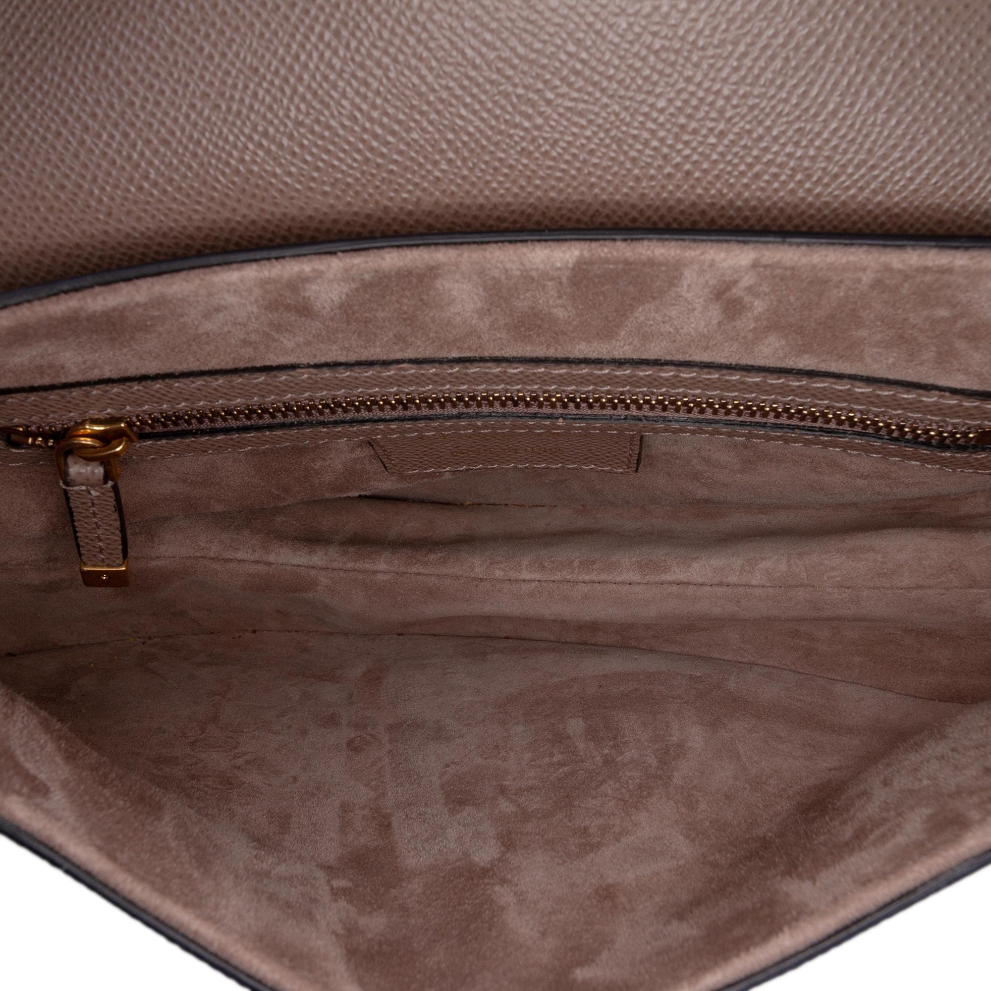 Dior Grained Calfskin Saddle Bag