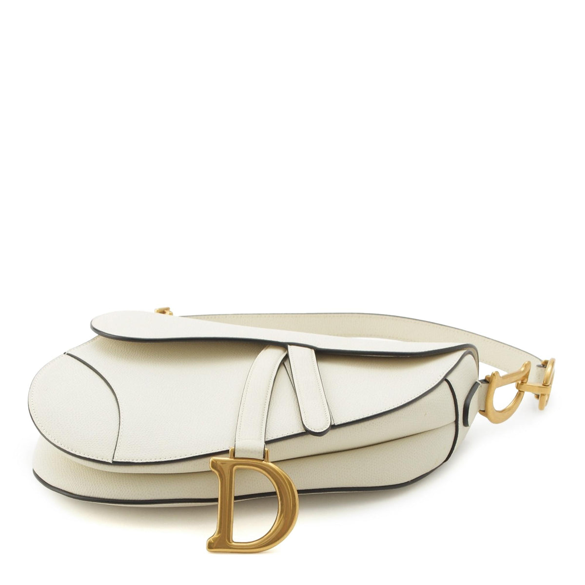 Dior Grained Calfskin Saddle Bag