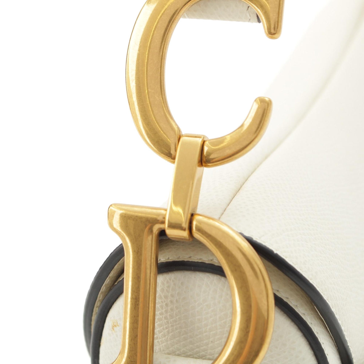 Dior Grained Calfskin Saddle Bag