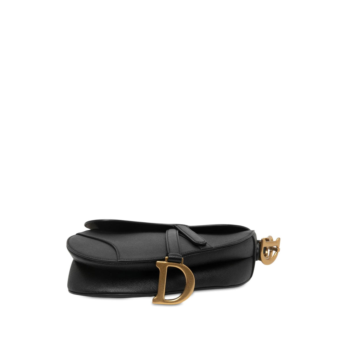 Dior Grained Calfskin Saddle Bag