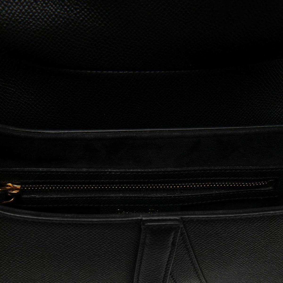 Dior Grained Calfskin Saddle Bag