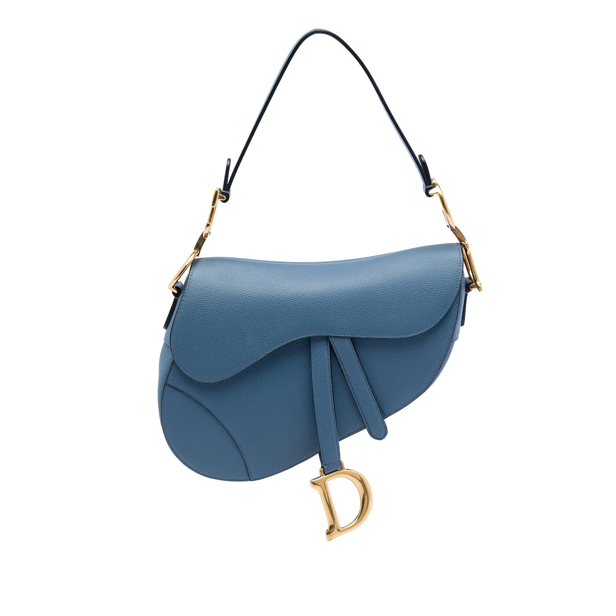Dior Grained Calfskin Saddle Bag