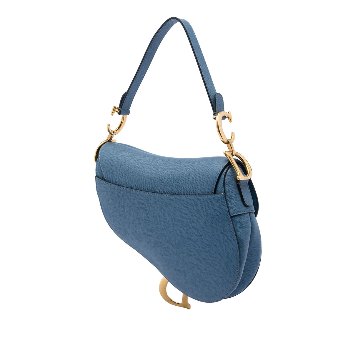Dior Grained Calfskin Saddle Bag