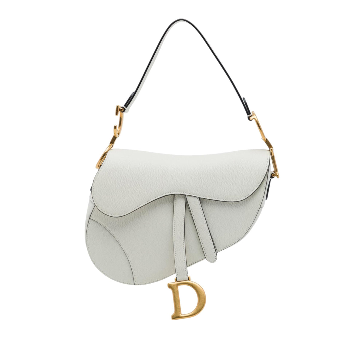 Dior Grained Calfskin Saddle Bag