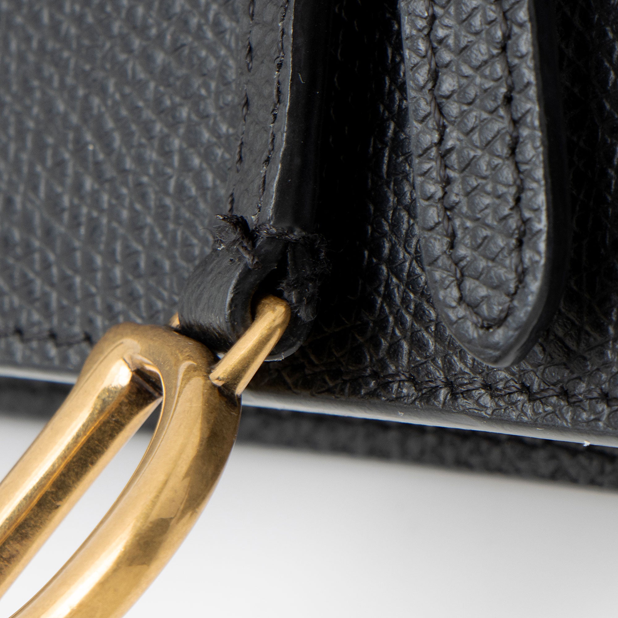 Dior Grained Calfskin Saddle Belt Bag