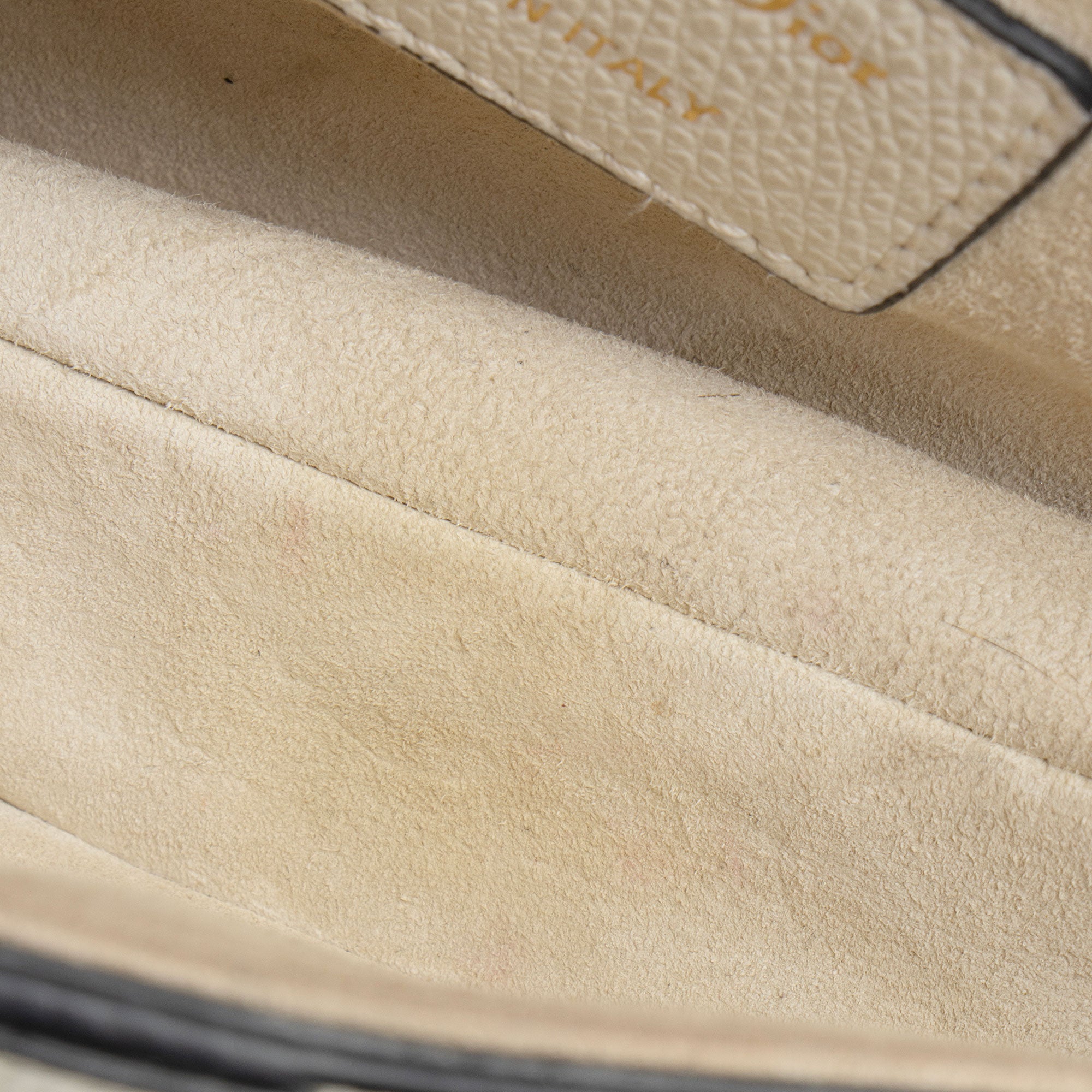 Dior Grained Calfskin Saddle Mini Bag